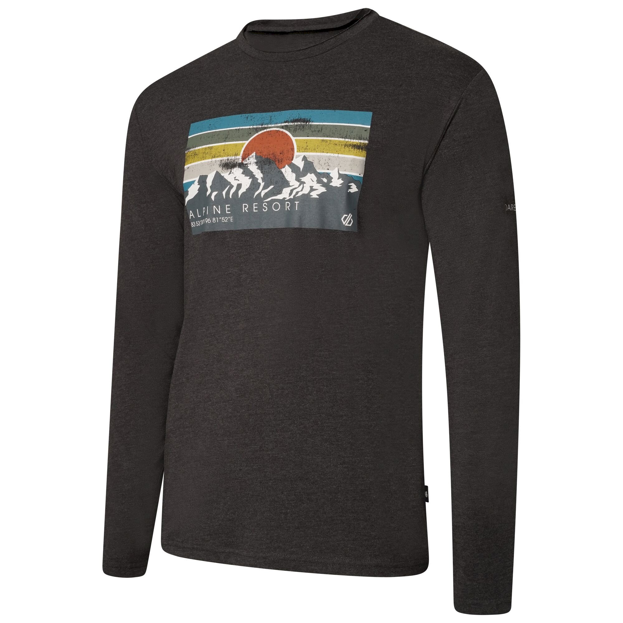 Dare 2b - Men's Upgrade II Long Sleeve T-Shirt | Charcoal Grey Marl