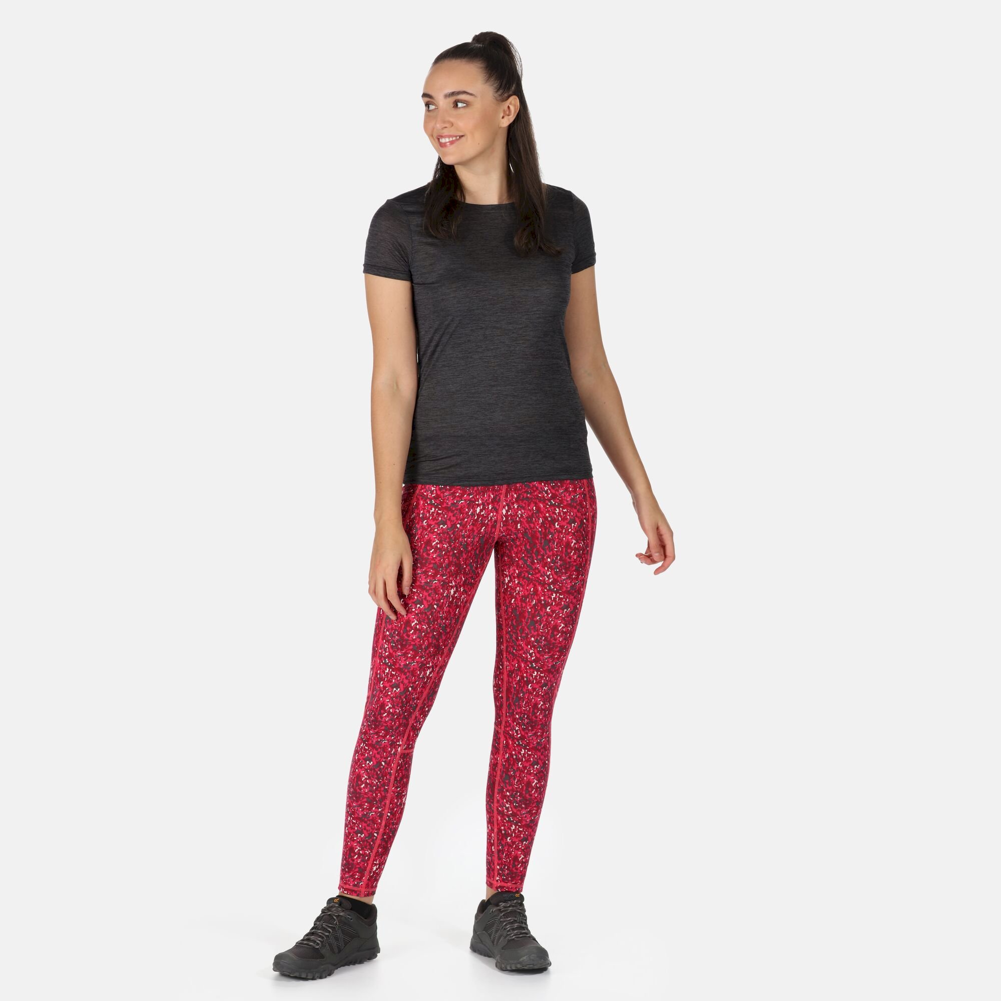 Women's Holeen II Leggings | Amaranth Haze Brush Print