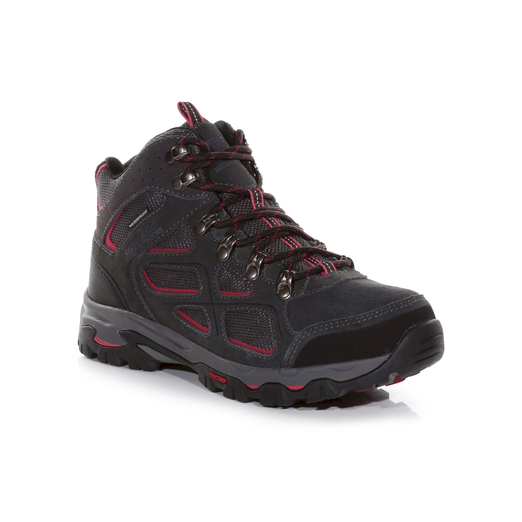 Women's Tebay Waterproof Mid Walking Boots | Ash Dark Cerise