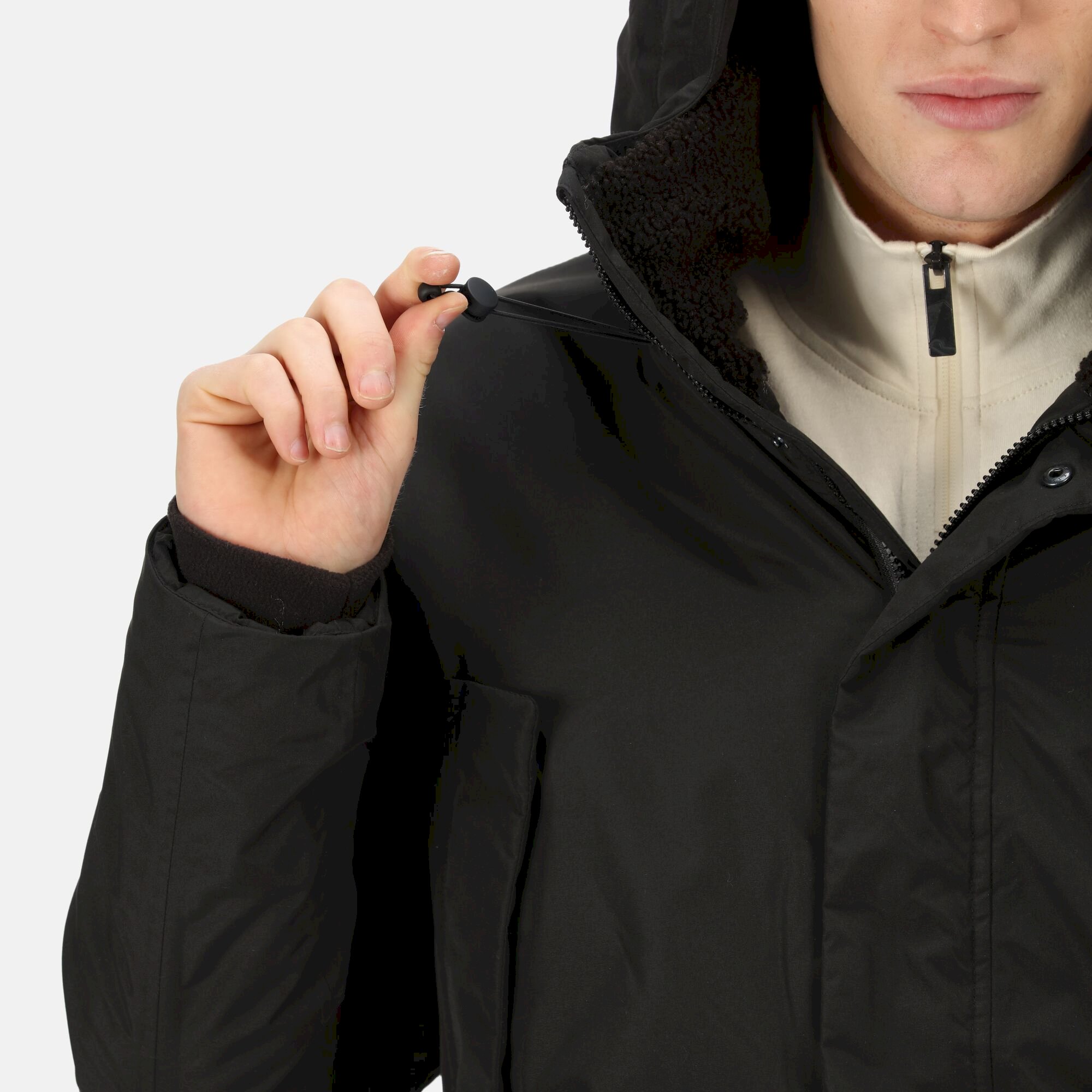 Men's Tavaris Waterproof Parka Jacket | Black
