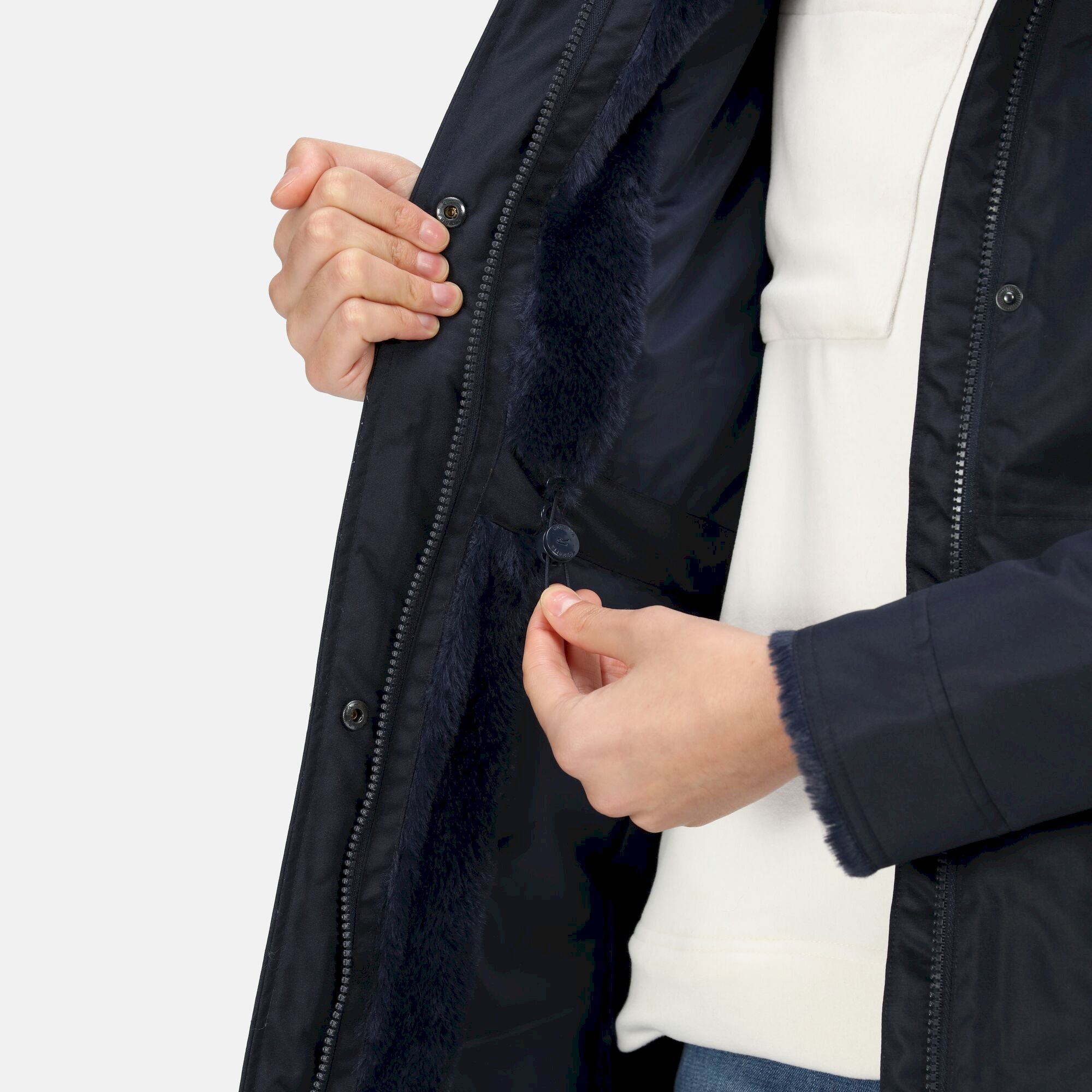 Women's Romine Waterproof Parka Jacket | Navy