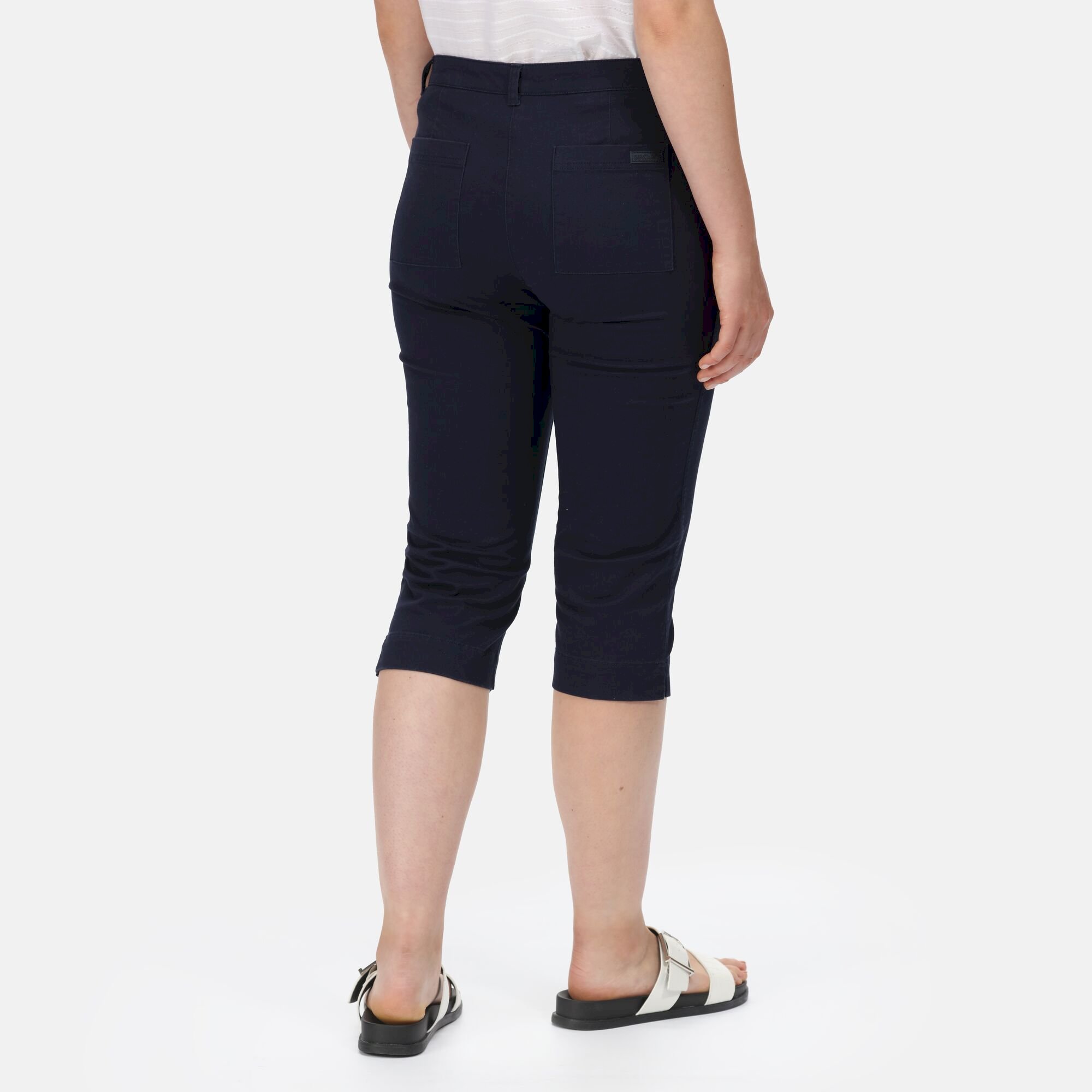 Women's Maayan Capri Trousers | Navy