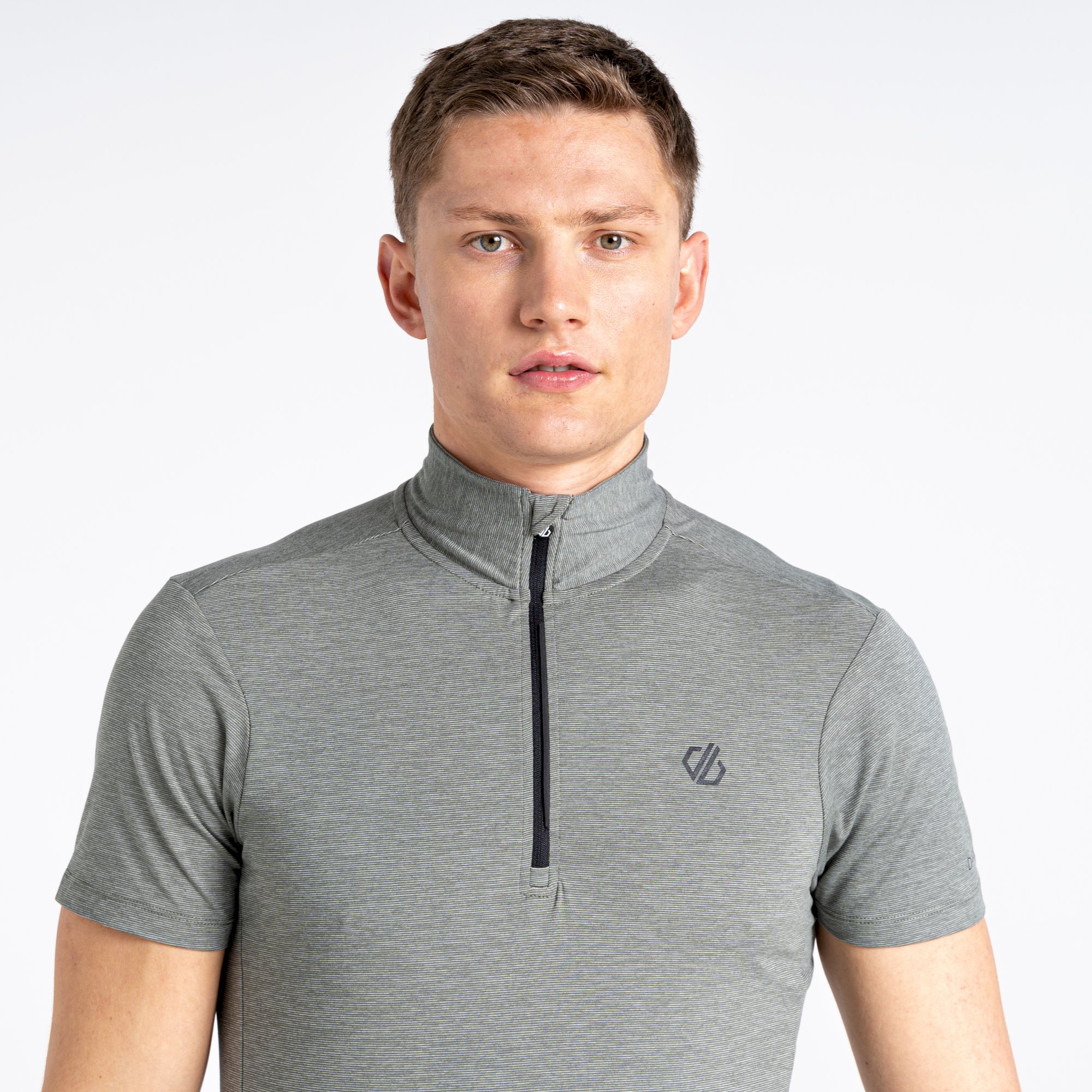 Dare 2b - Men's Pedal It Out Lightweight Jersey | Agave Green Marl