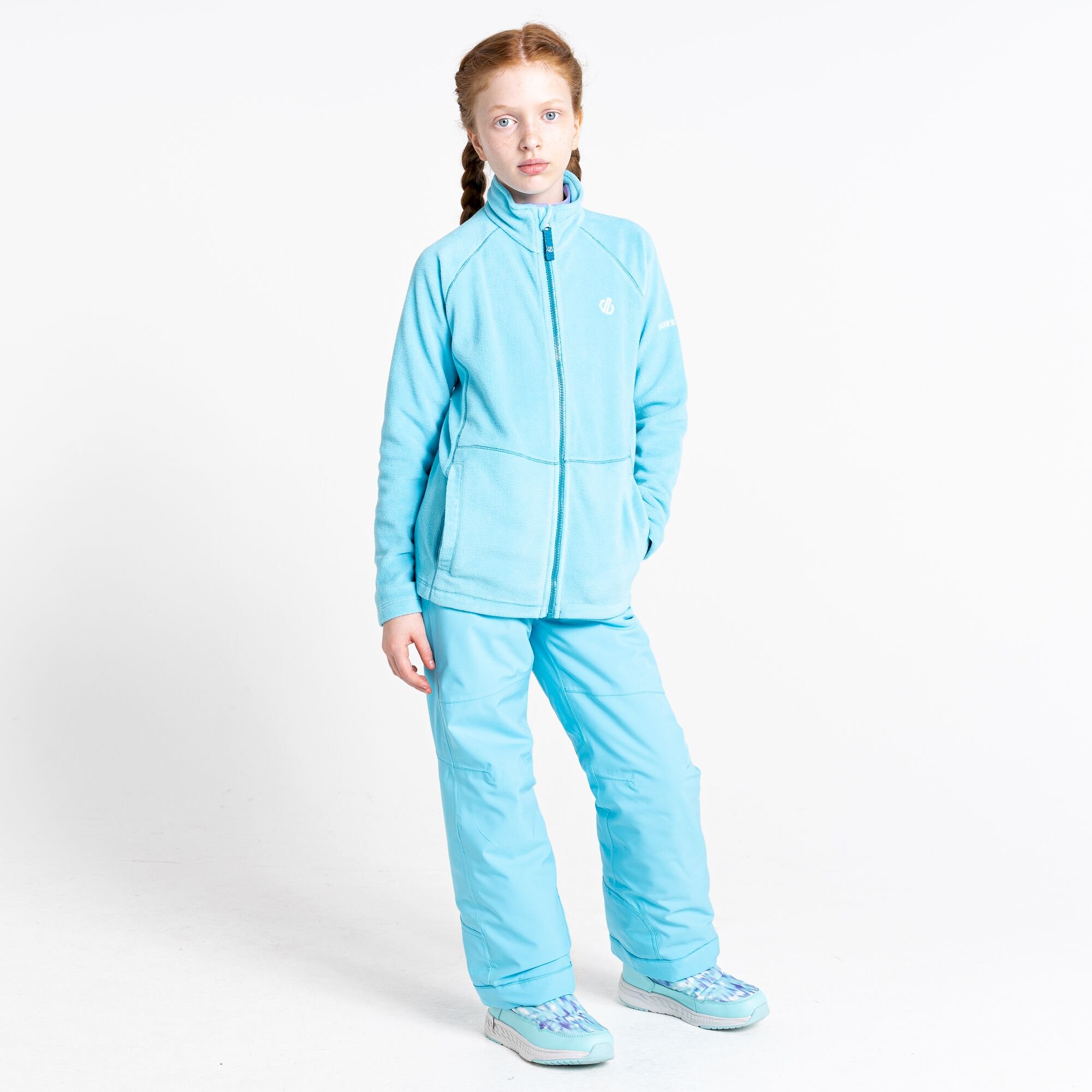 Dare 2b - Kids' Witty Zip Through Fleece | River Blue