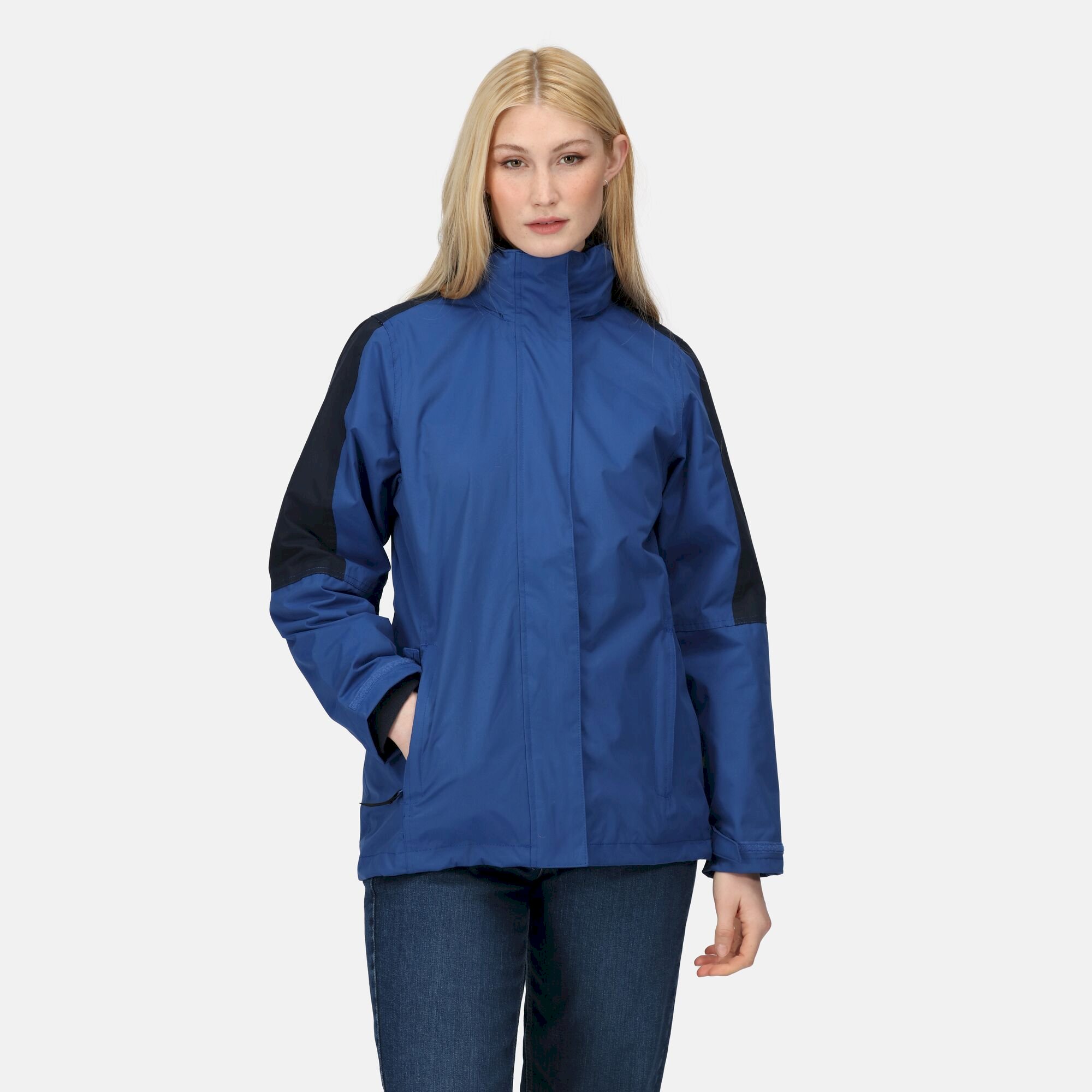 Women's Defender III Waterproof 3 In 1 Jacket | Royal Blue Navy