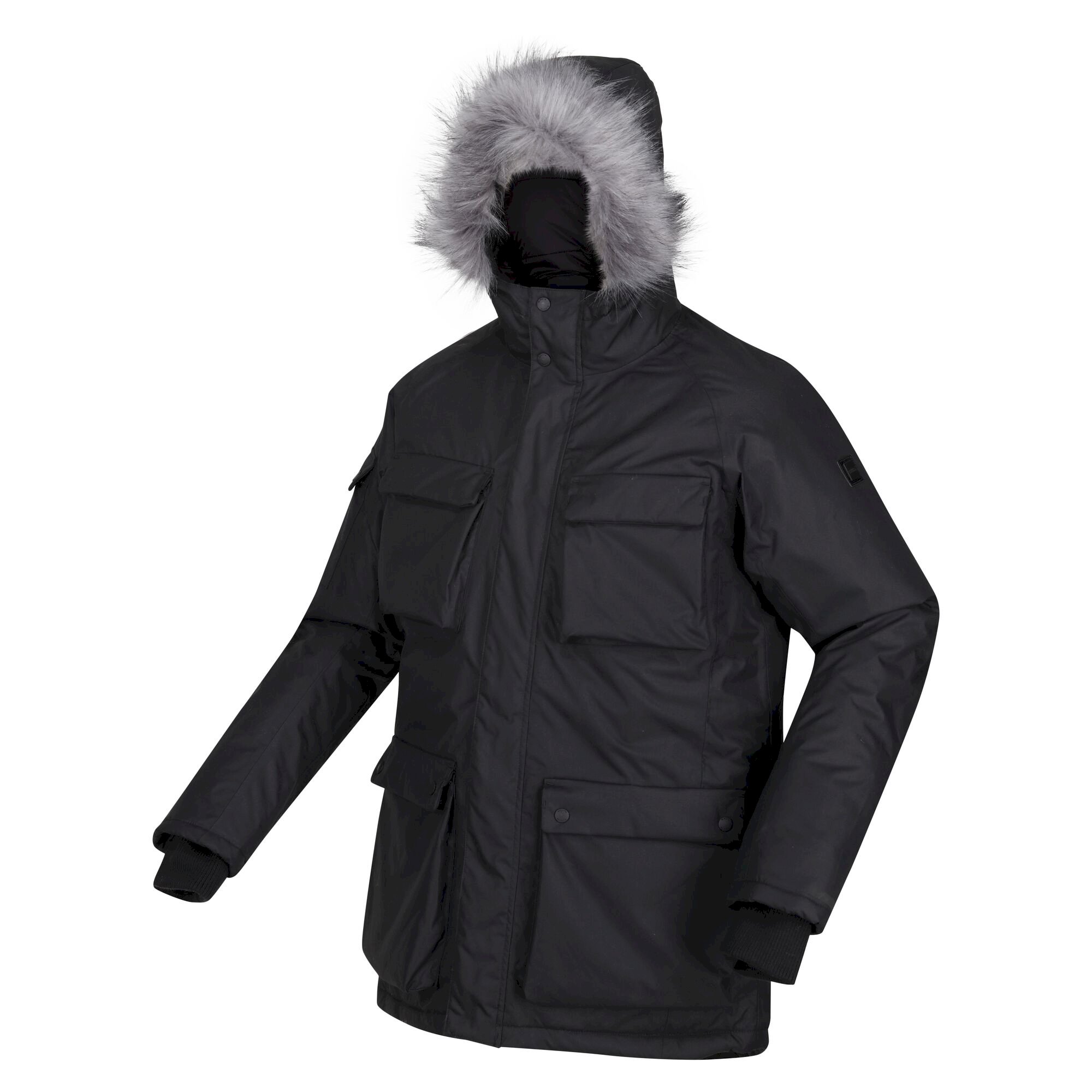 Men's Aziel Waterproof Heated Parka Jacket | Black
