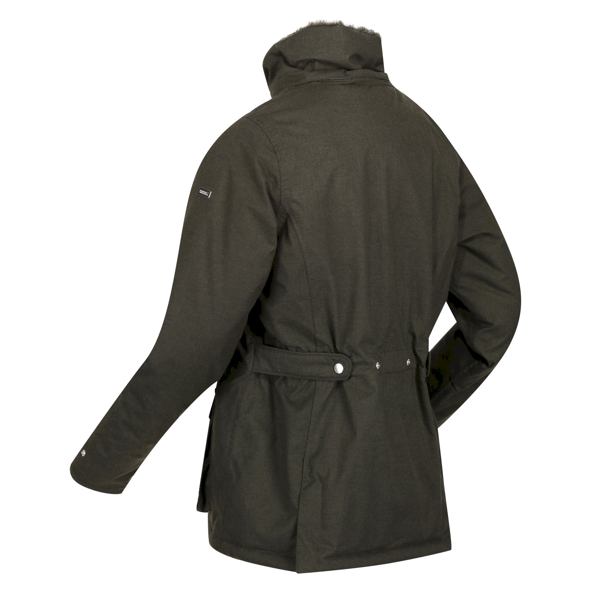 Women's Leighton Waterproof Jacket | Dark Khaki