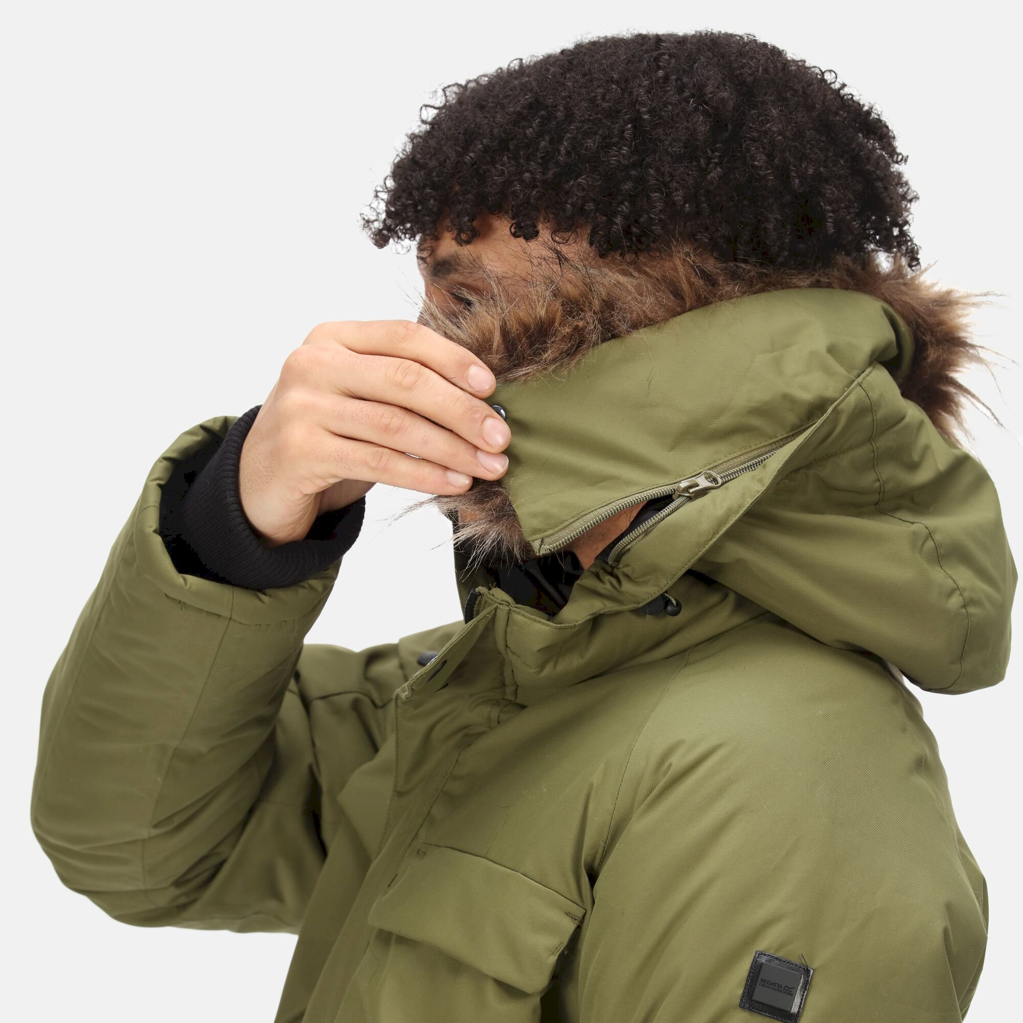 Men's Aziel Waterproof Heated Parka Jacket | Capulet