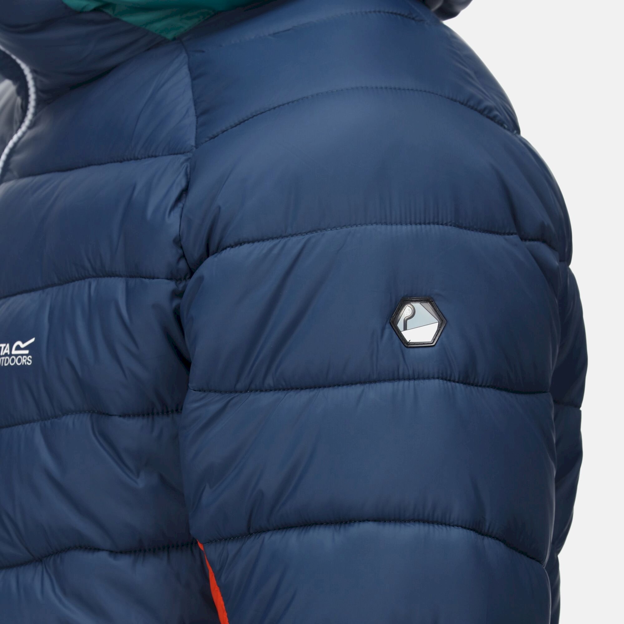 Men's Harrock Hooded Puffer Jacket | Admiral Pacific Green