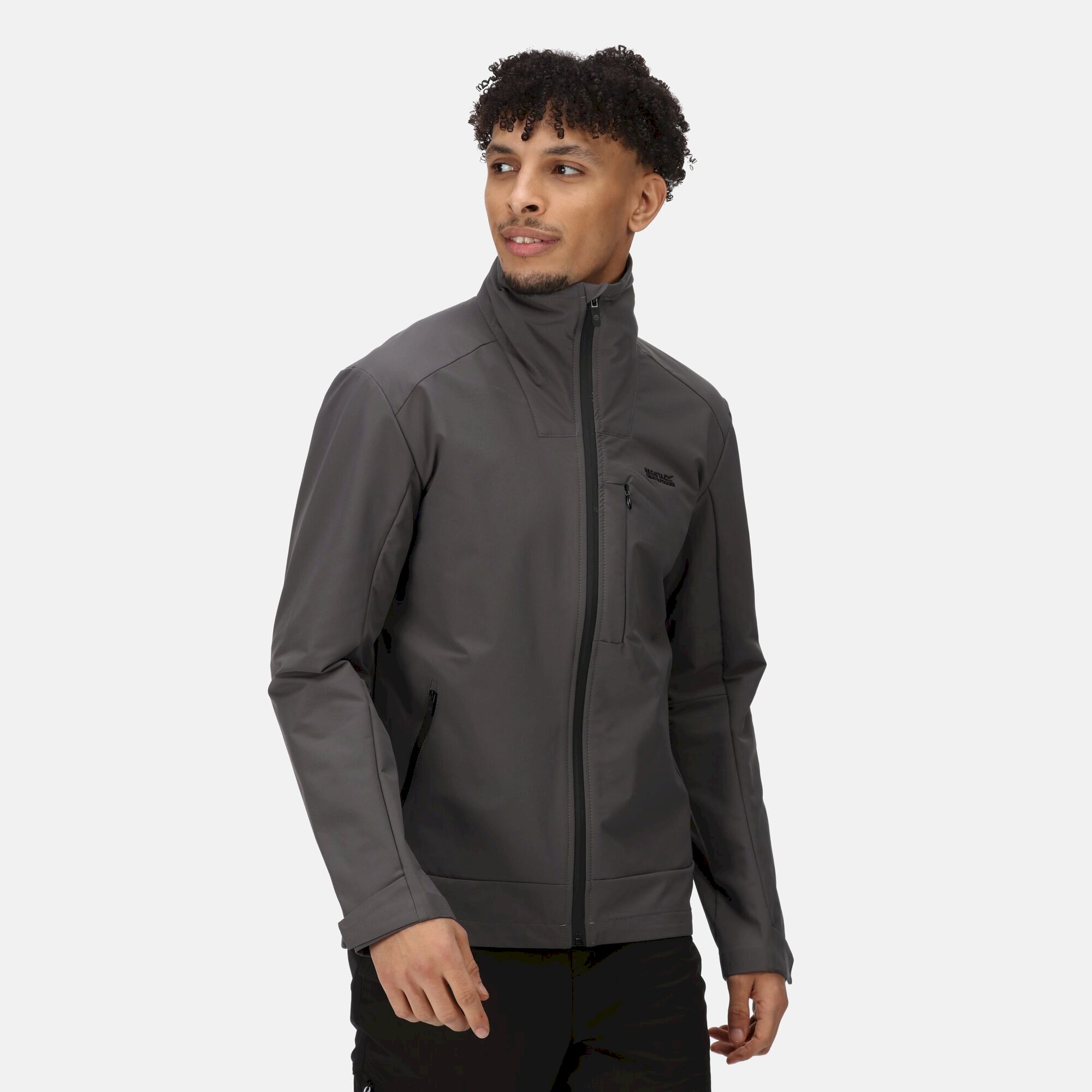 Men's Overmoor Softshell Jacket | Dark Grey