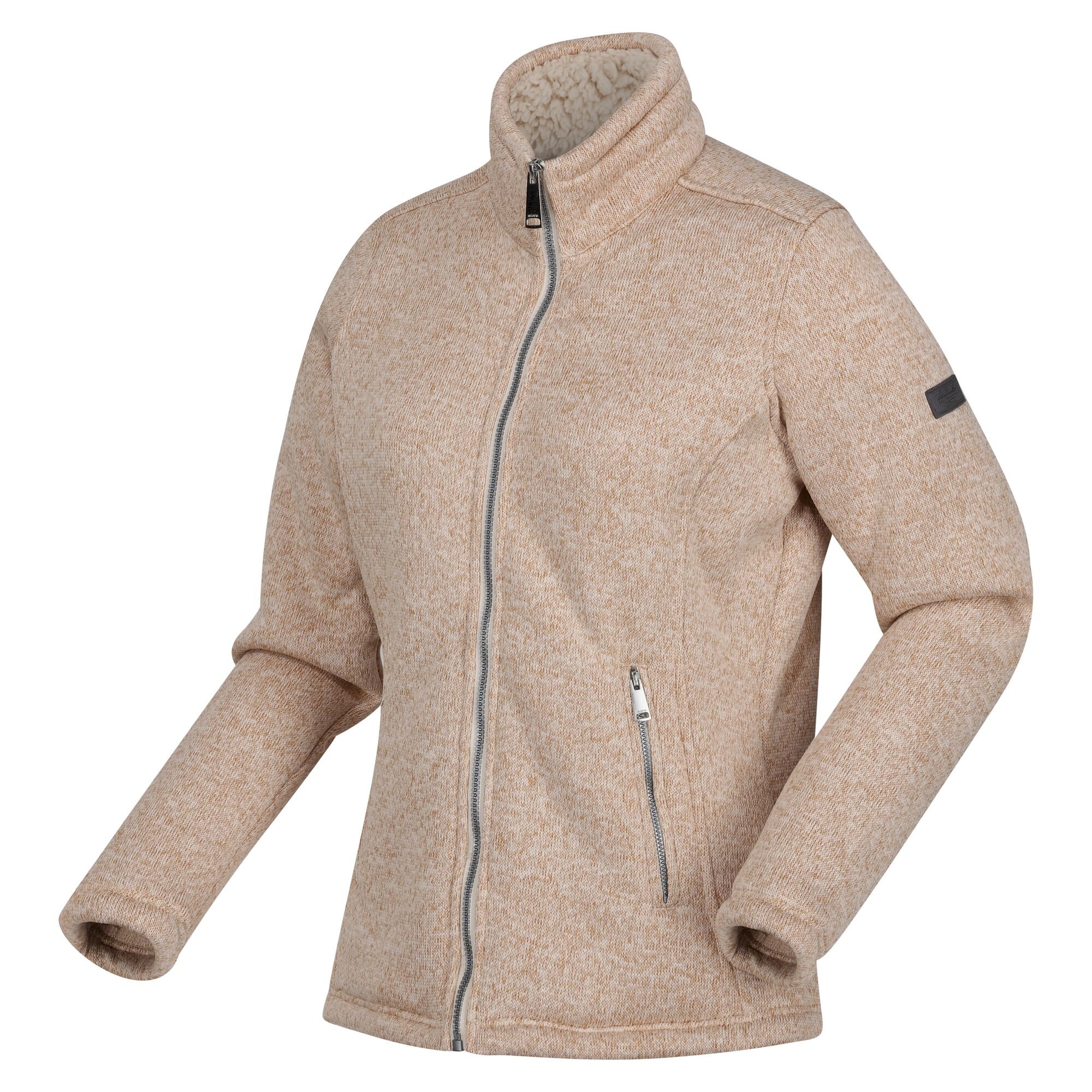 Women's Razia II Full Zip Bonded Fleece | Light Vanilla Moccasin