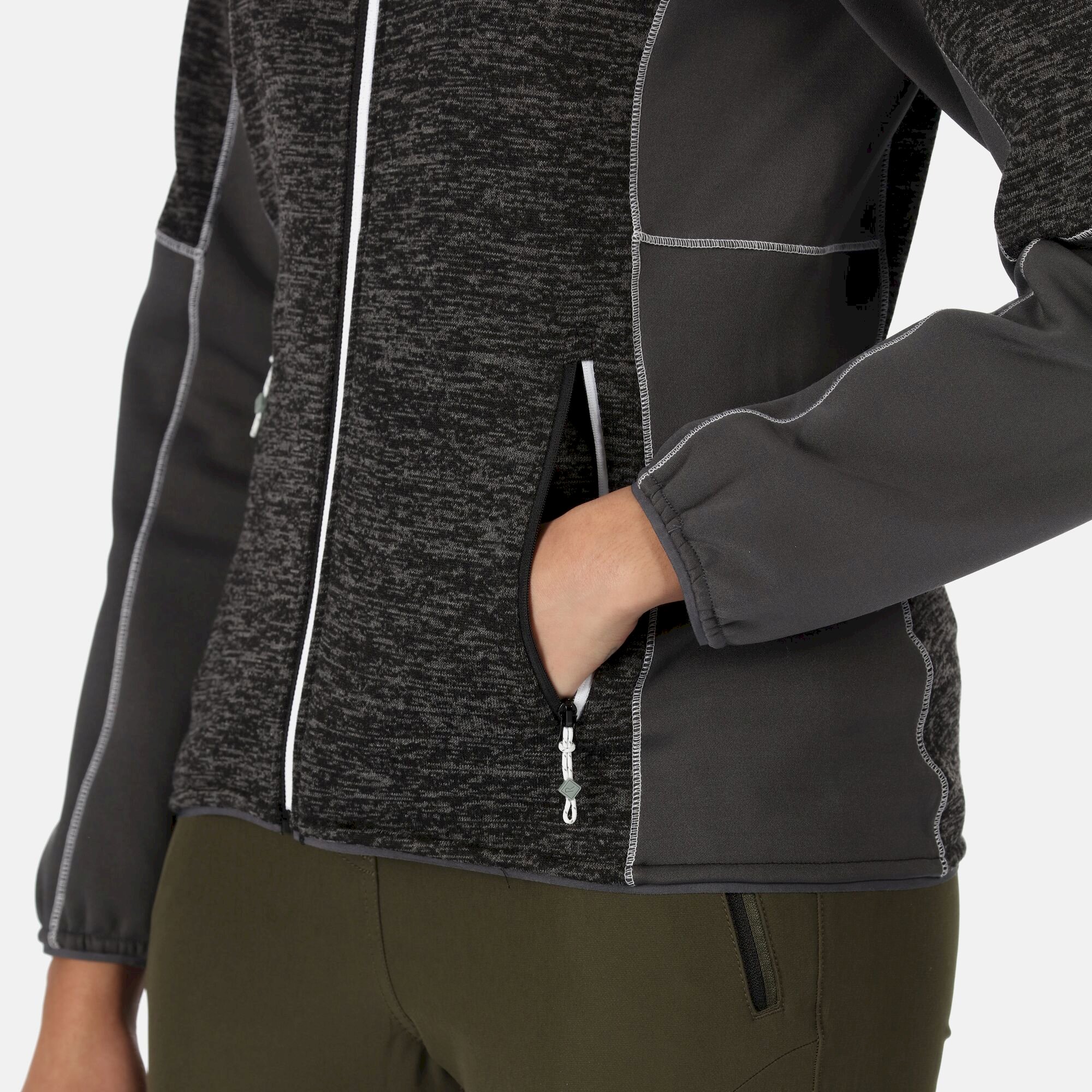 Women's Walbury IV Lightweight Fleece | Black Seal Grey
