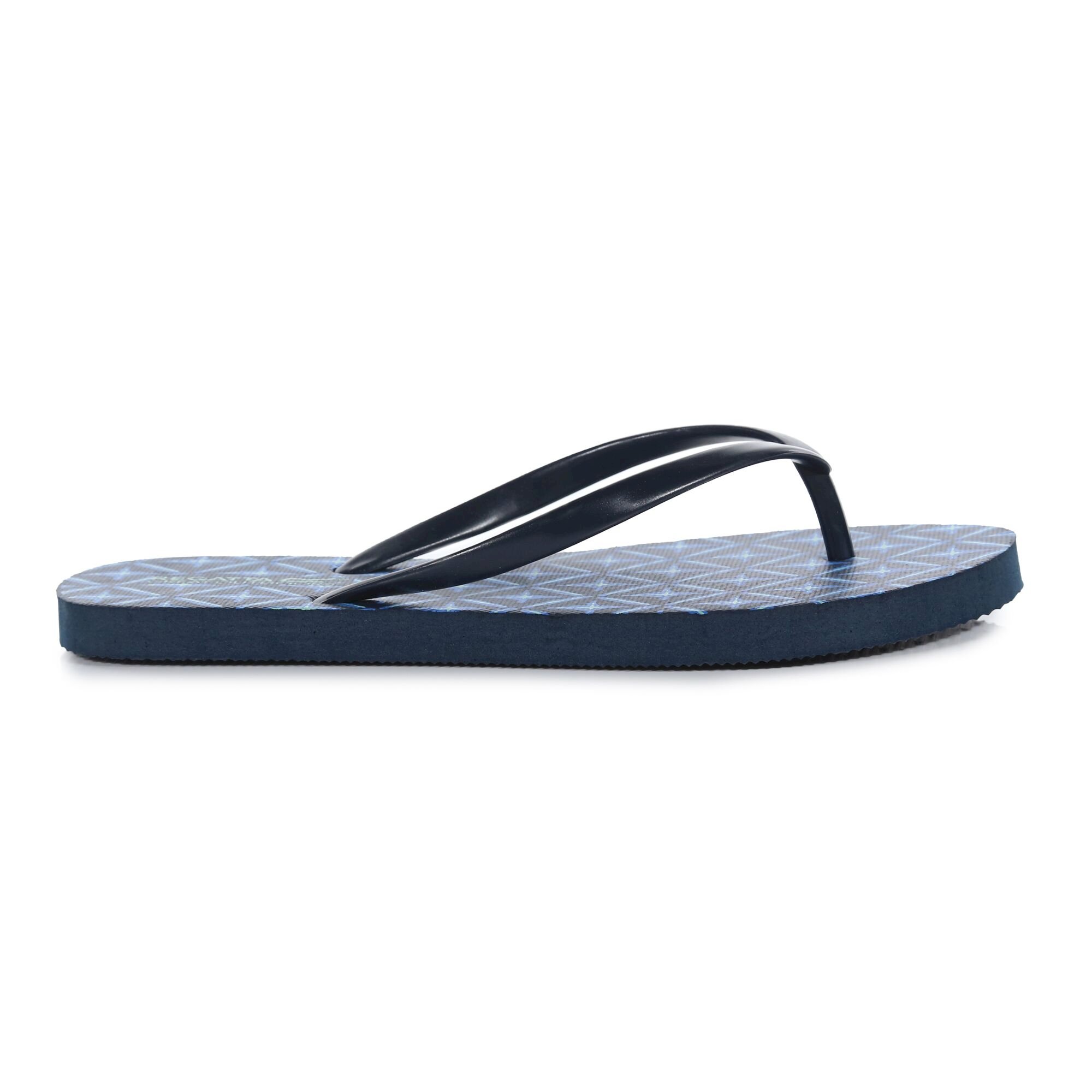Women's Bali Flip Flops | Navy Tile