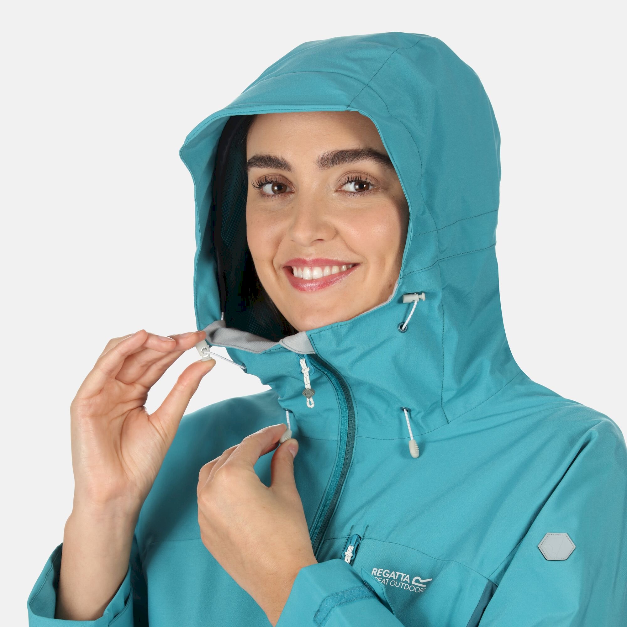 Women's Highton Stretch III Waterproof Jacket | Pagoda Blue Dragonfly