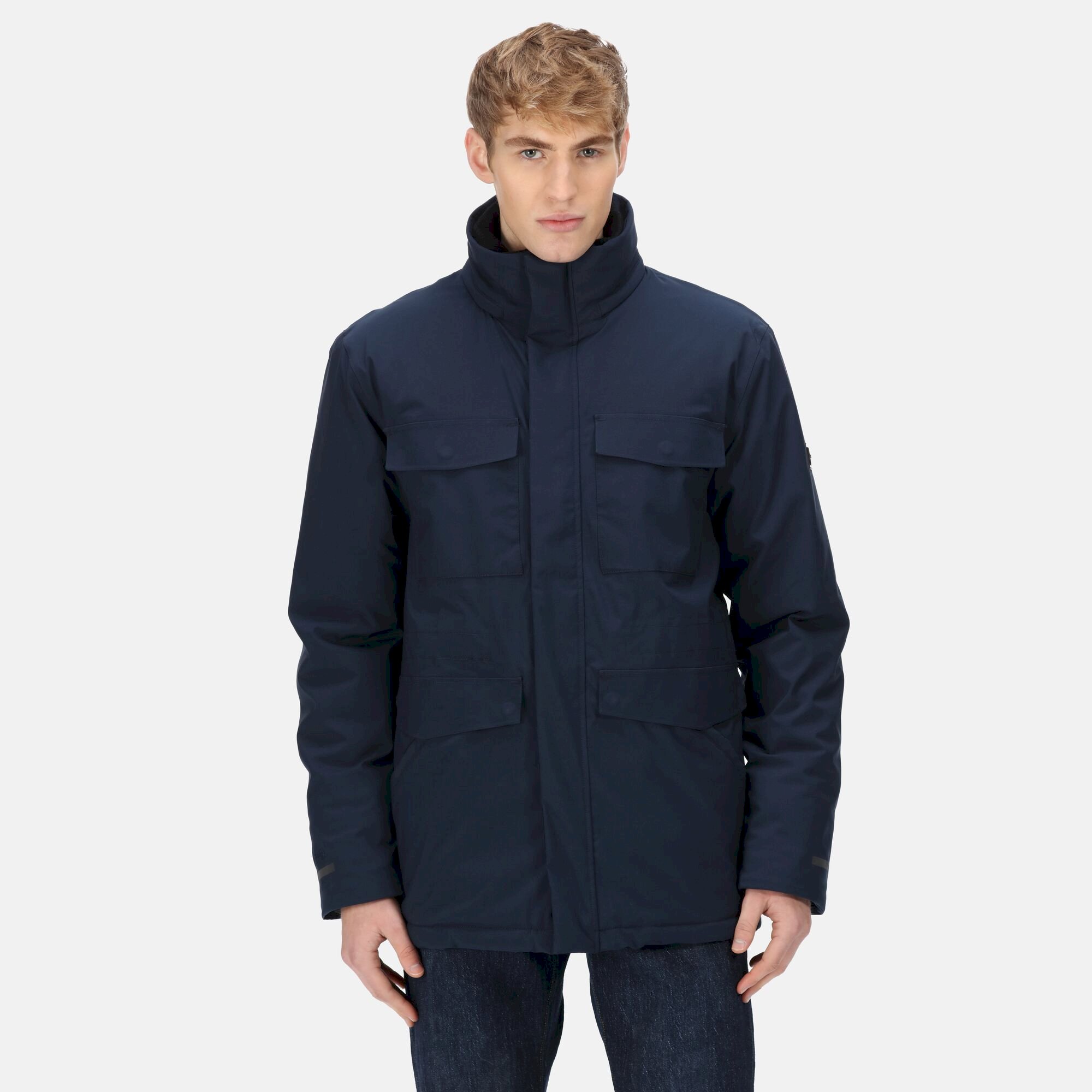 Men's Edin Waterproof Jacket | Navy