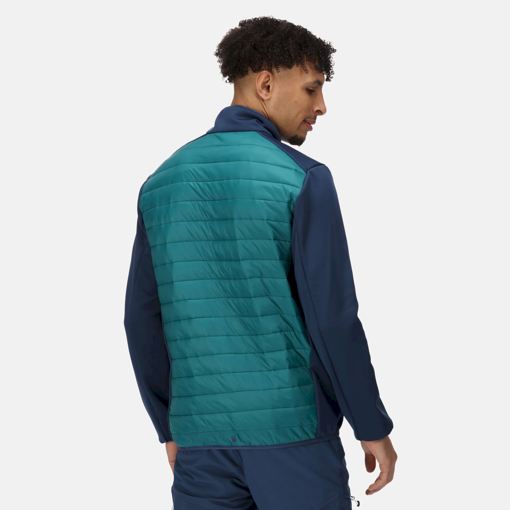Men's Clumber III Hybrid Jacket | Pacific Green Admiral Blue