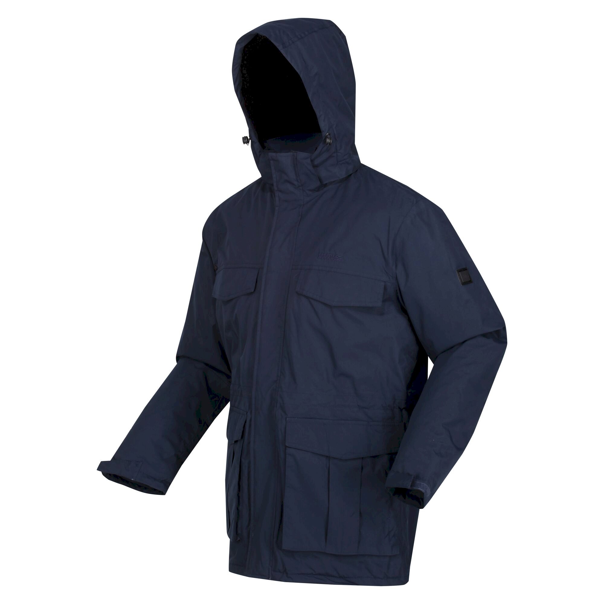 Men's Palben Waterproof Insulated Parka Jacket | Navy Black