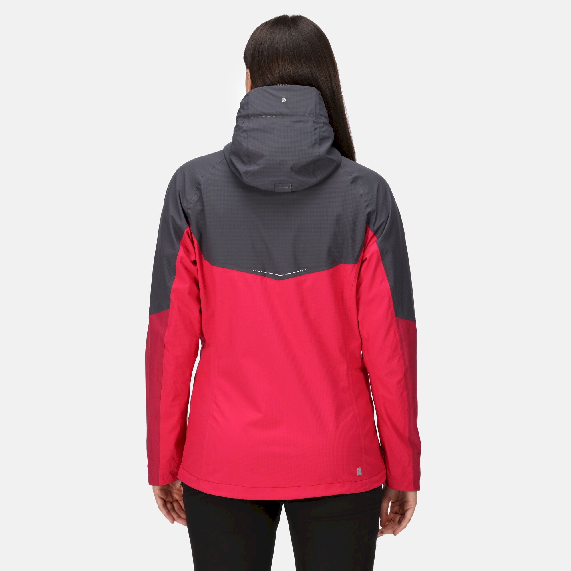 Women's Carletta VII 3-In-1 Waterproof Jacket | Seal Grey Berry Pink Pink Potion