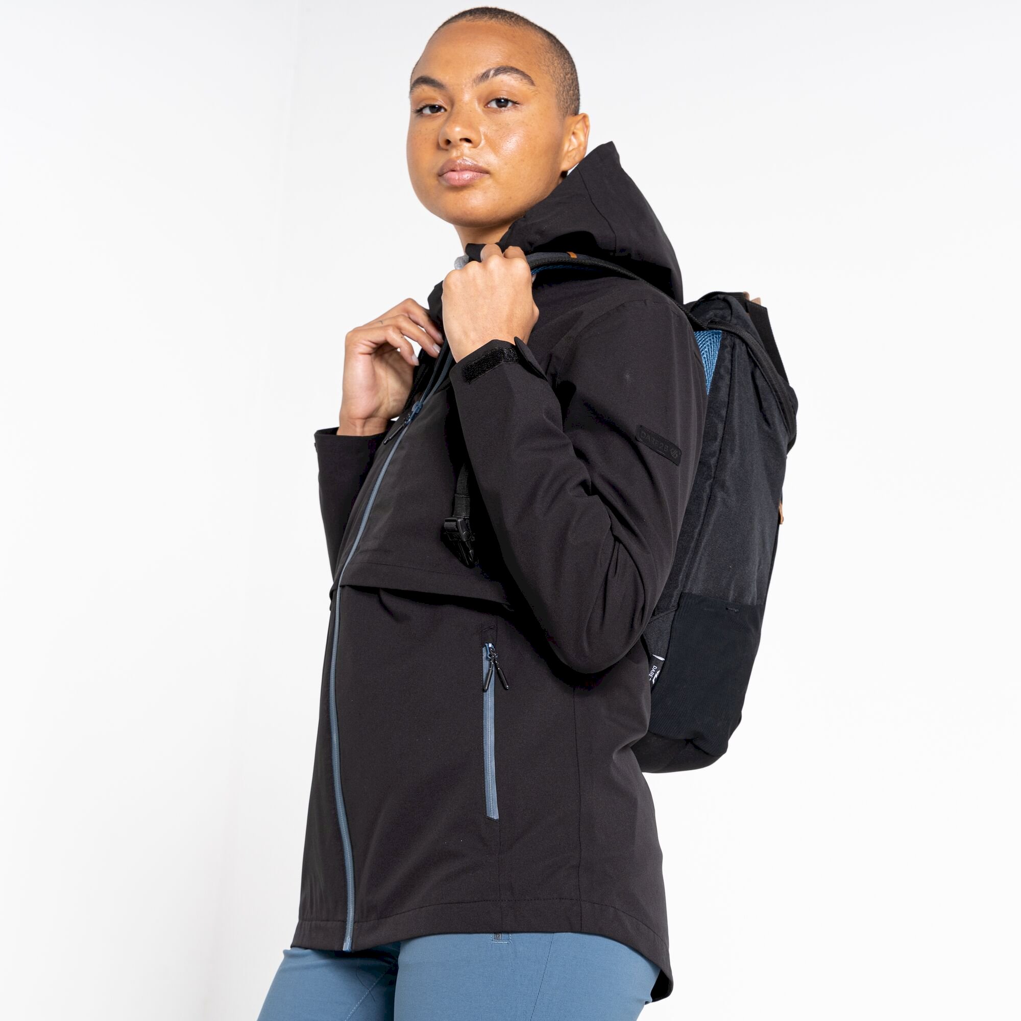 Dare 2b - Women's Switch Up Recycled Waterproof Jacket | Black