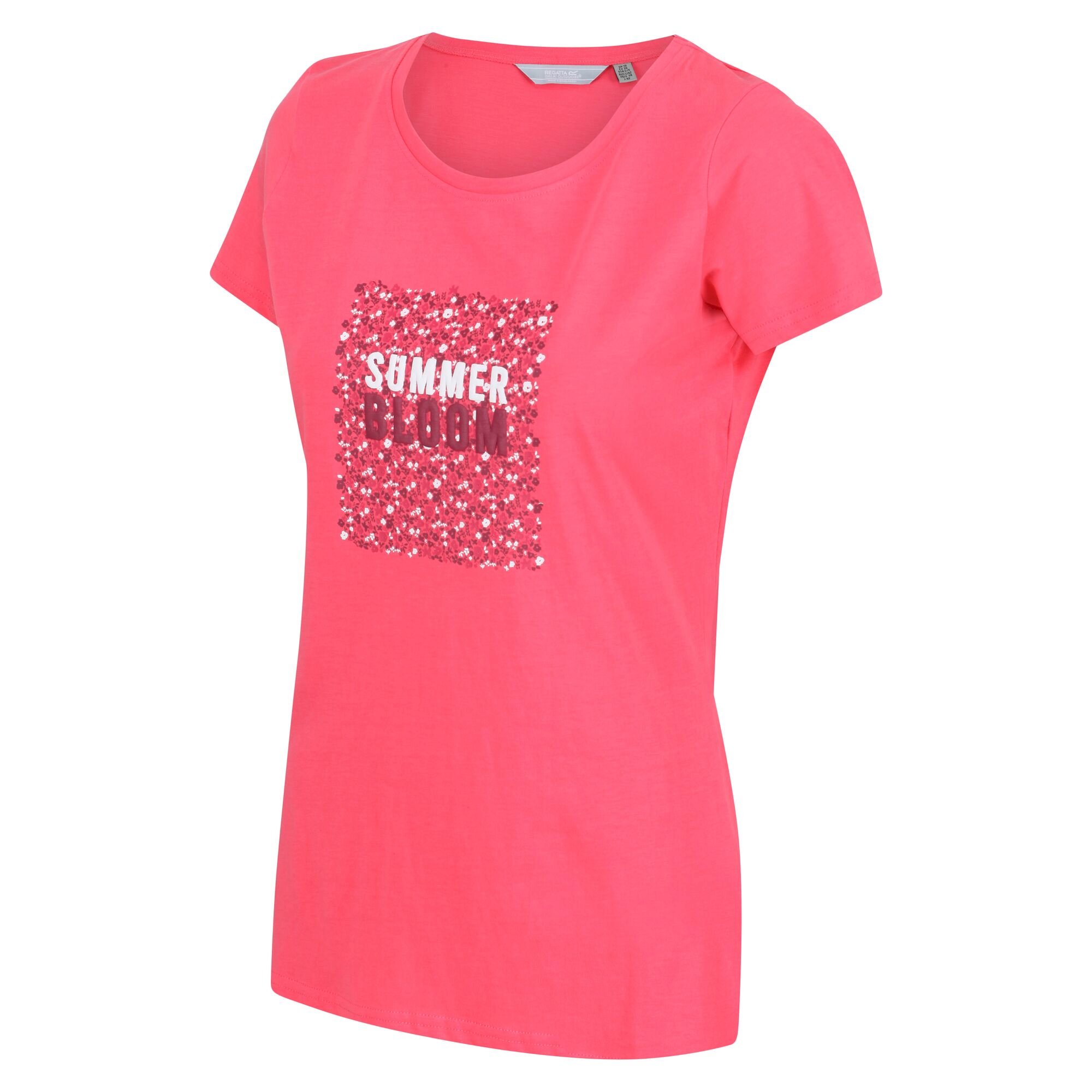 Women's Breezed II Print T-Shirt | Tropical Pink