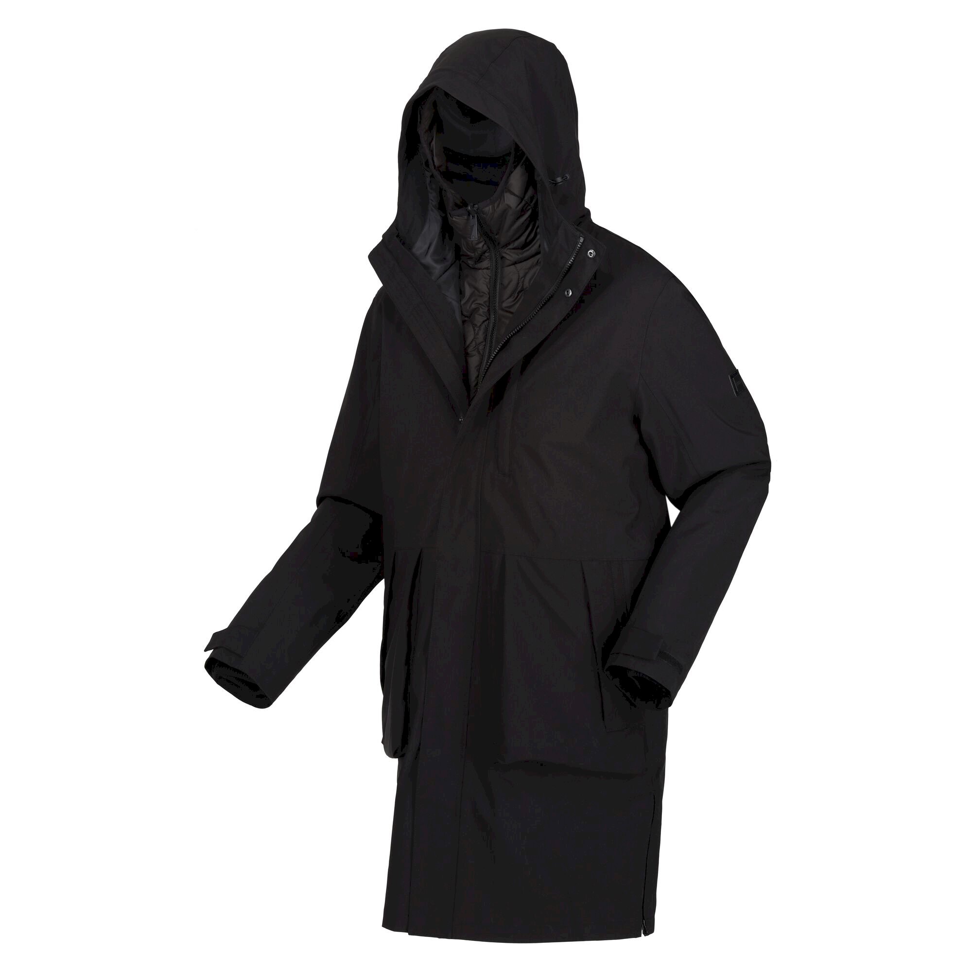 Men's Alessandro 3-In-1 Parka Jacket | Black