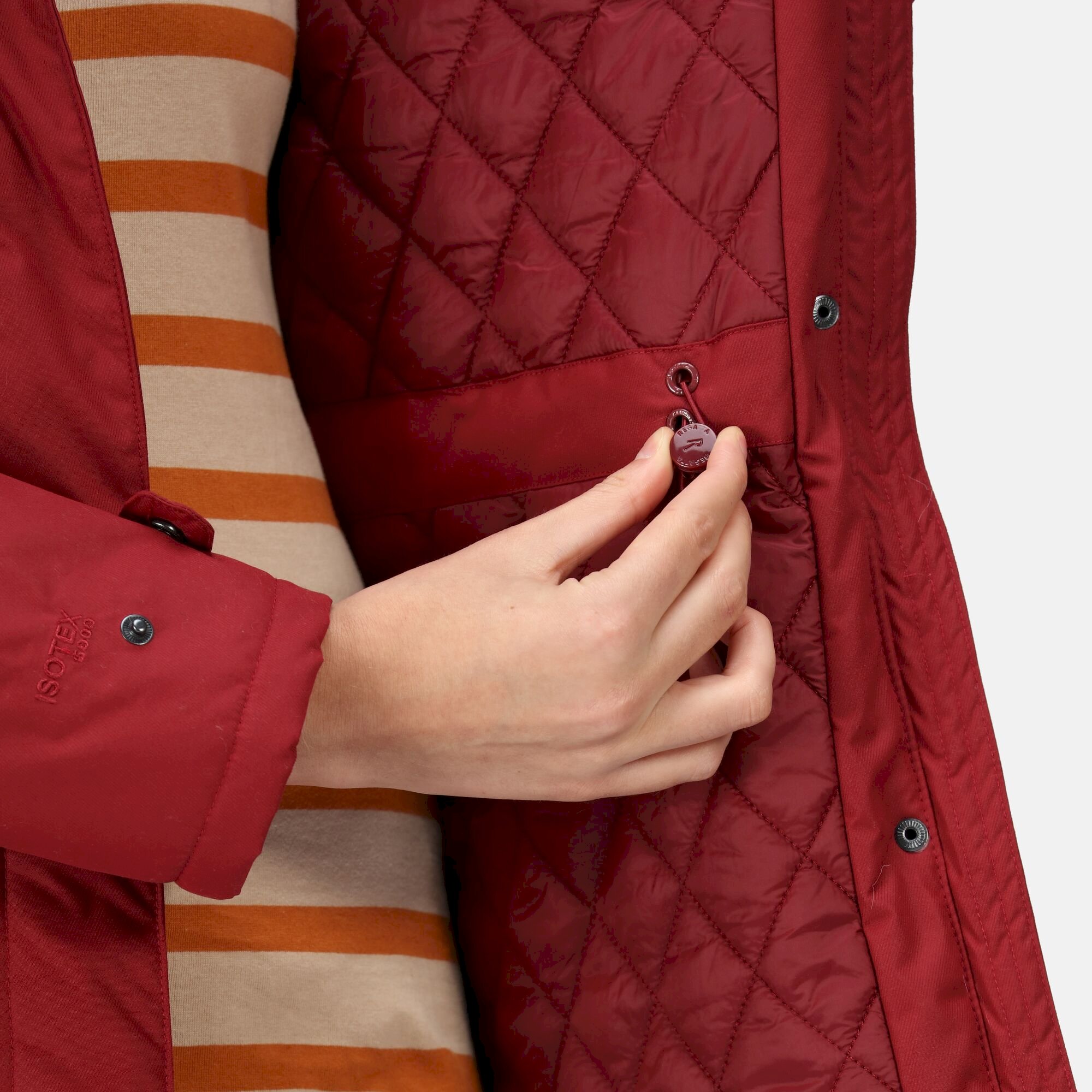 Women's Renata Fur Collar Parka | Cabernet