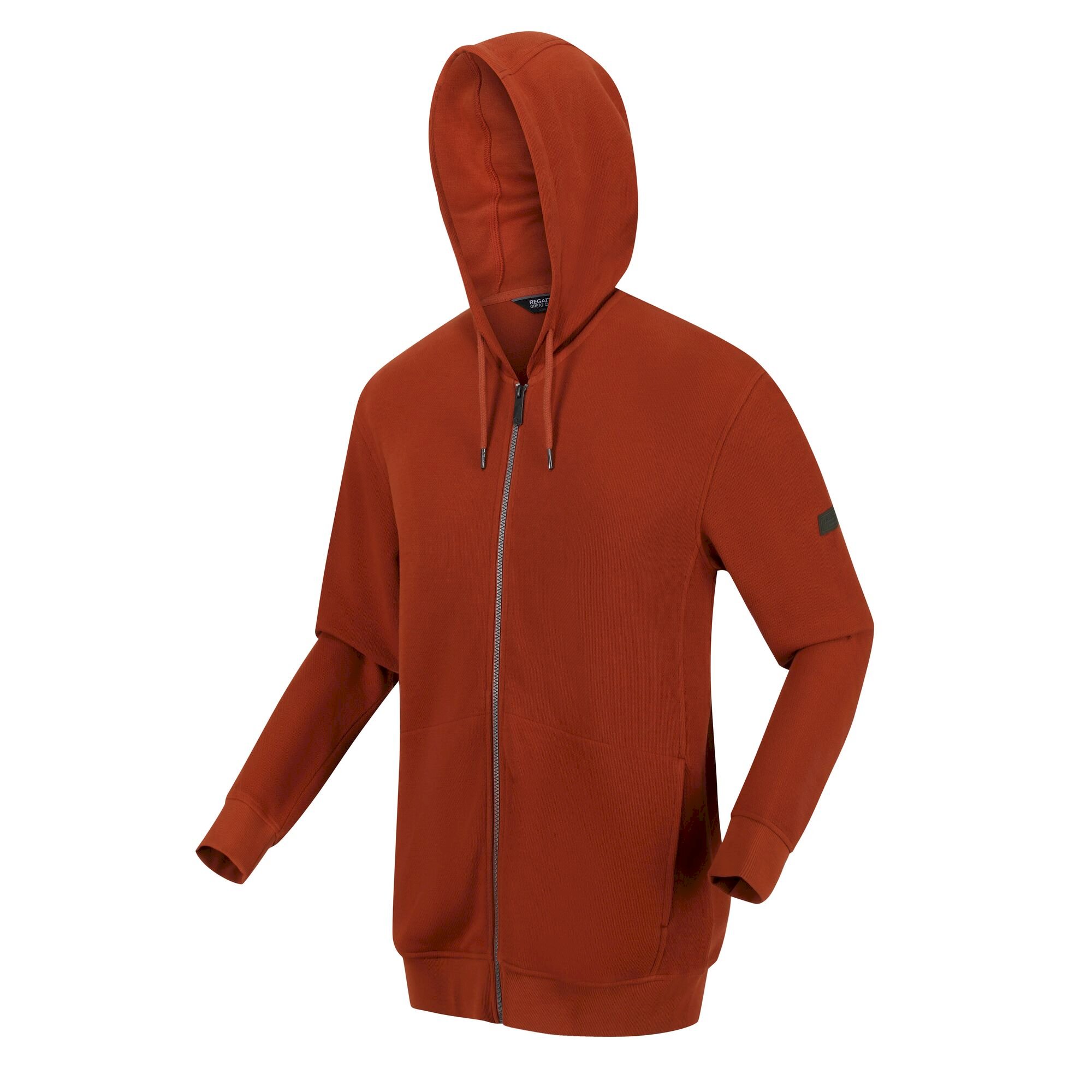Men's Lyman Full Zip Hooded Fleece | Gingerbread