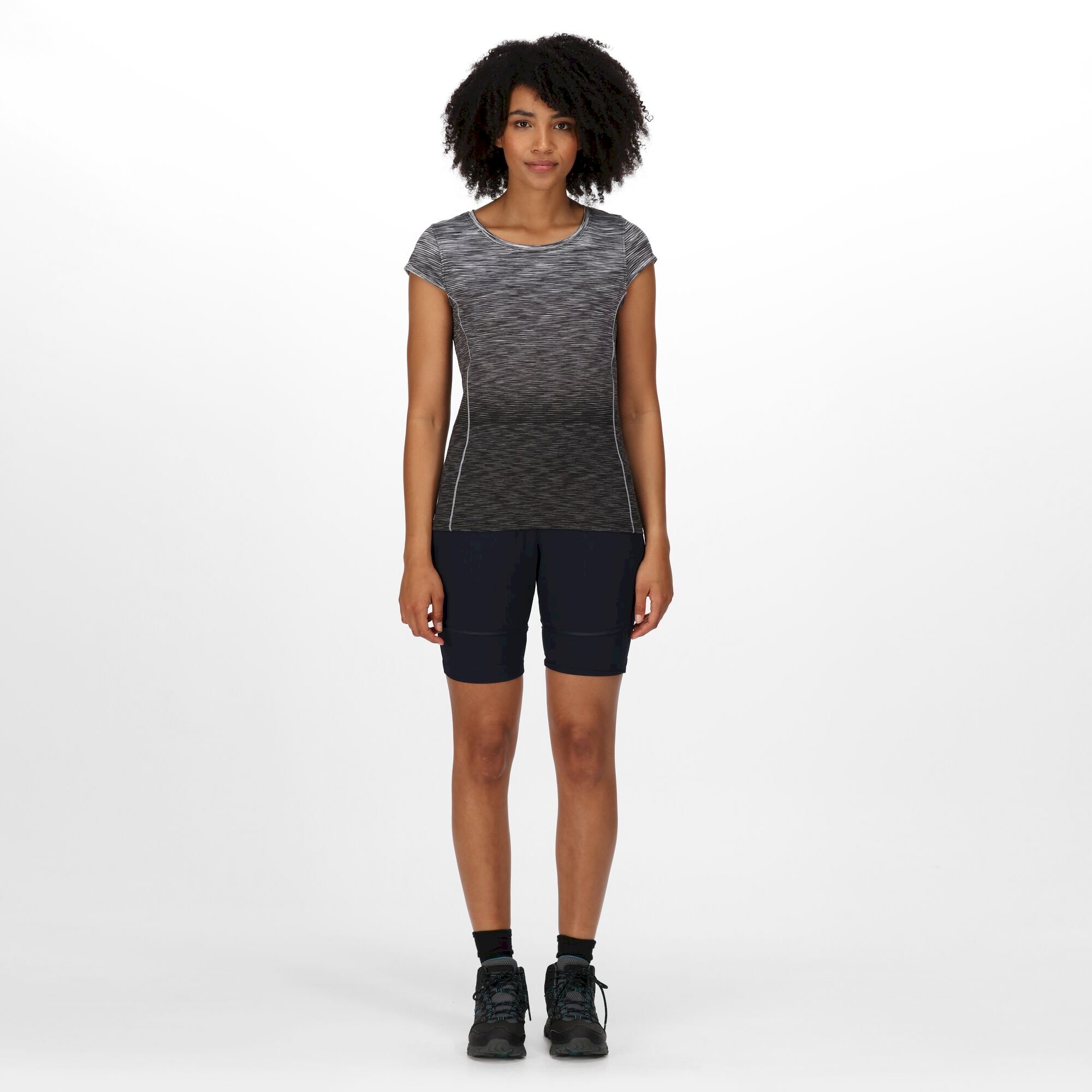 Women's Hyperdimension II T-Shirt | Black Ombre
