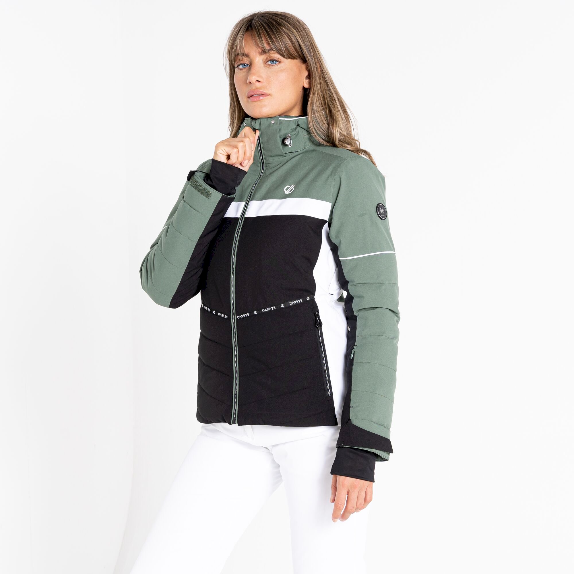Dare 2b - Women's Conveyed Waterproof Ski Jacket | Duck Green