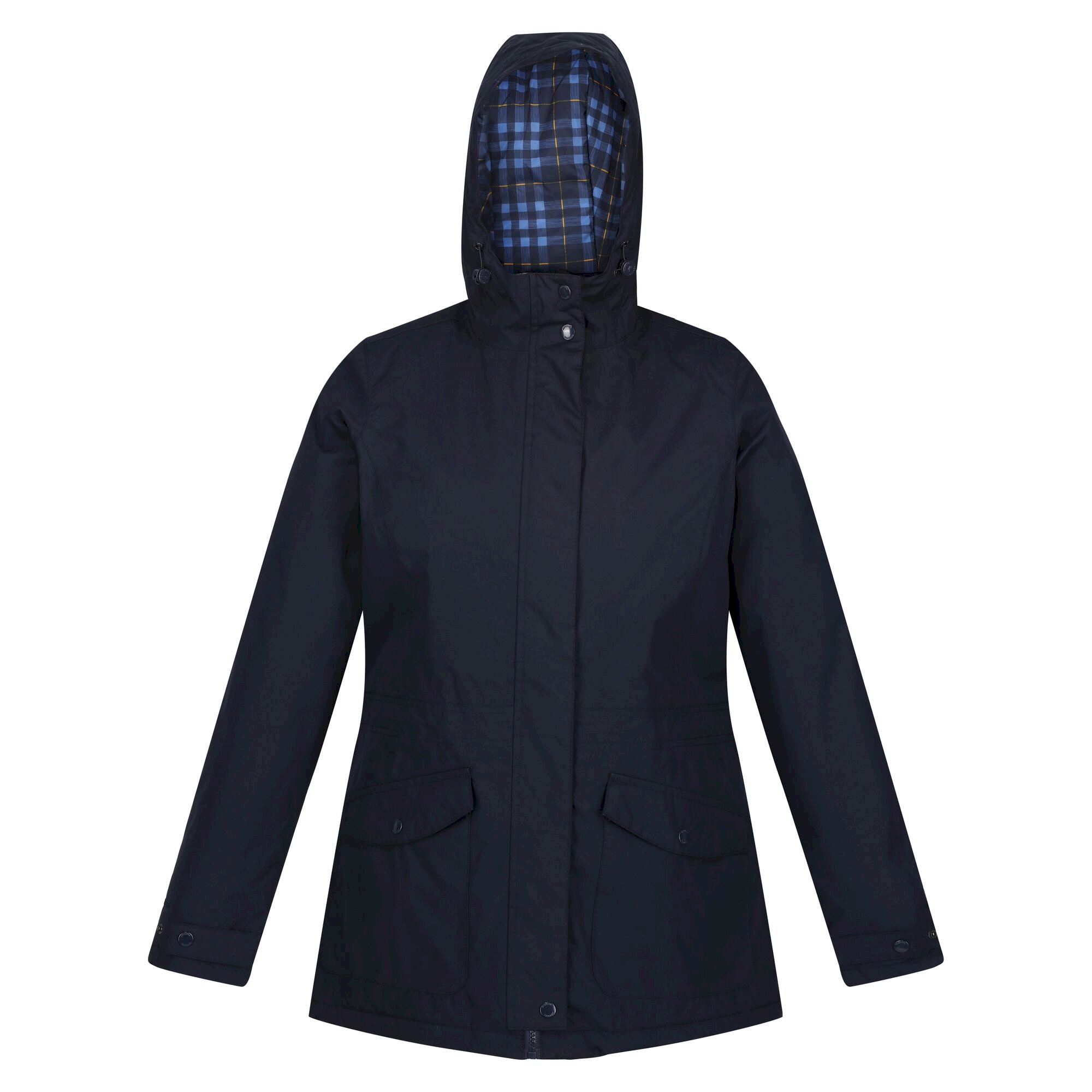 Women's Brigida Waterproof Insulated Jacket | Navy Check
