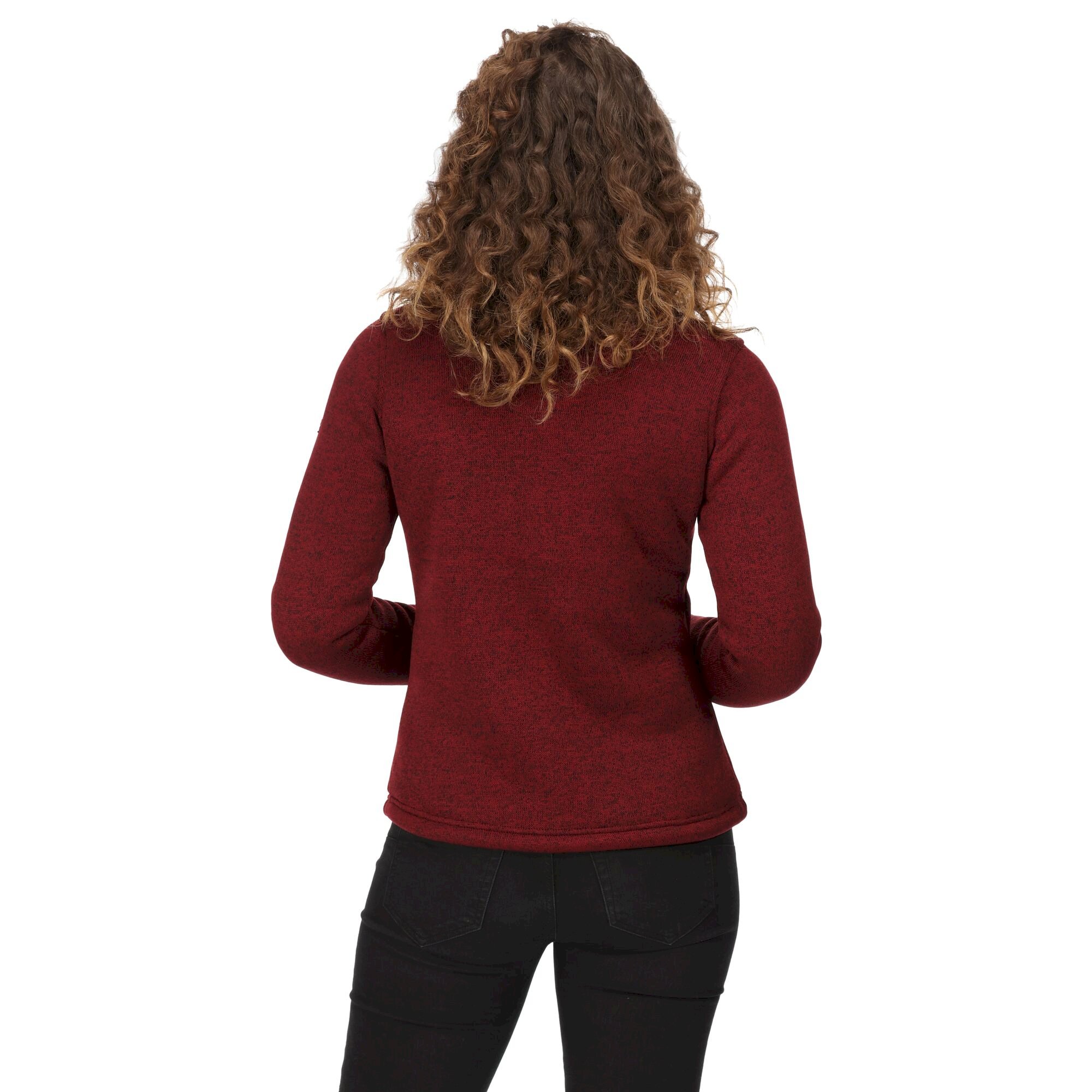 Women's Razia II Full Zip Bonded Fleece | Cabernet