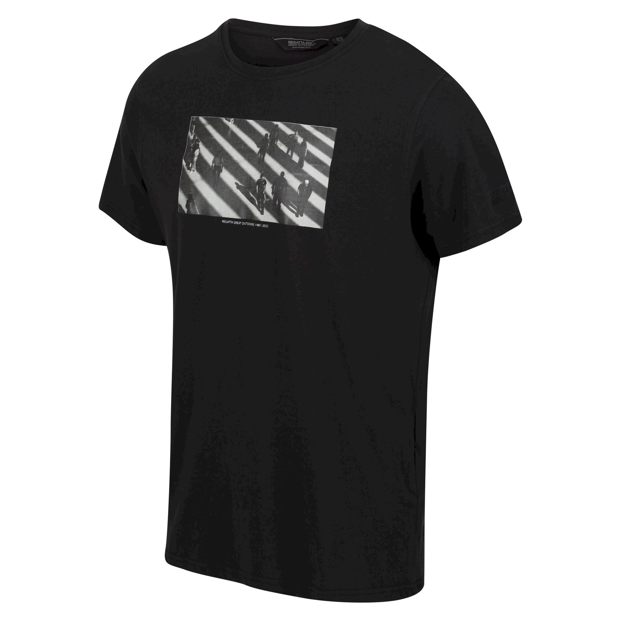 Men's Cline VI Cotton T-Shirt | Black