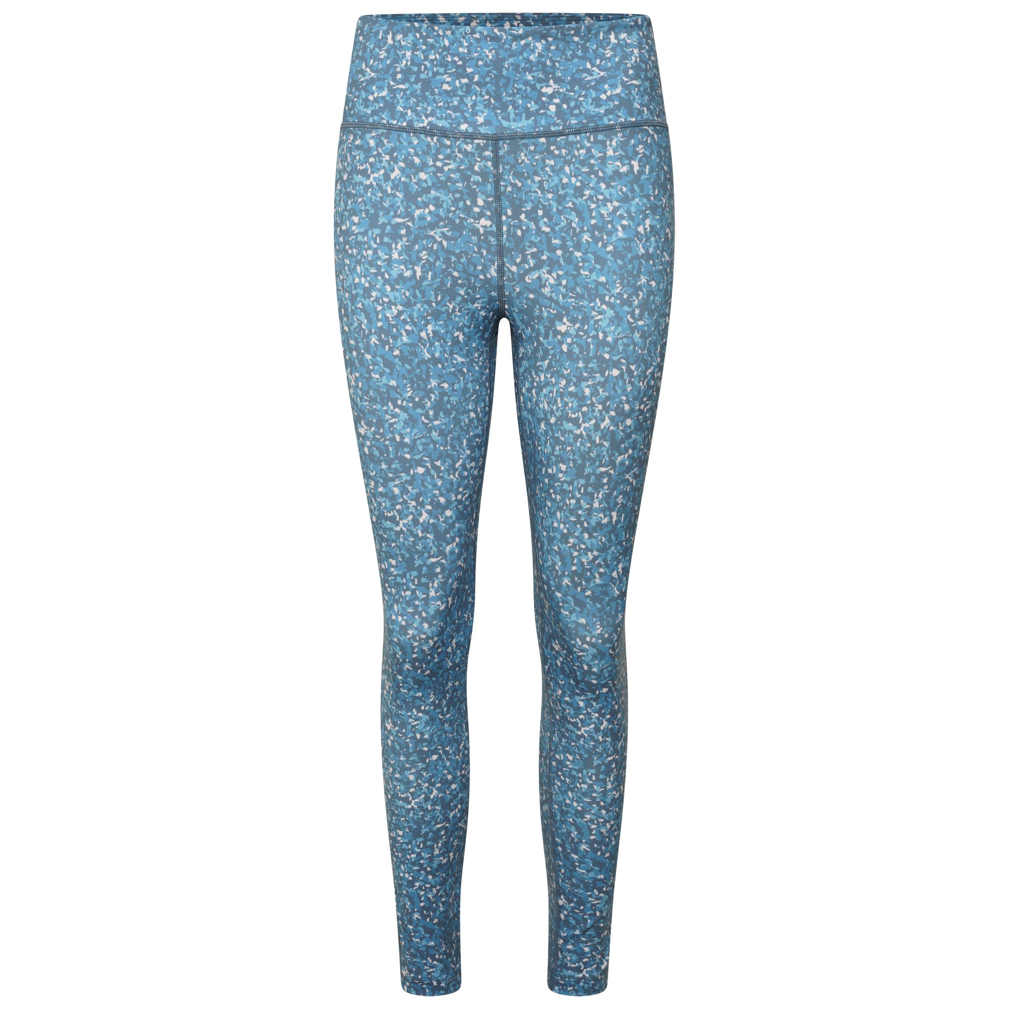 Dare 2b - Women's Influential Recycled Leggings | Capri Blue Fracture Print