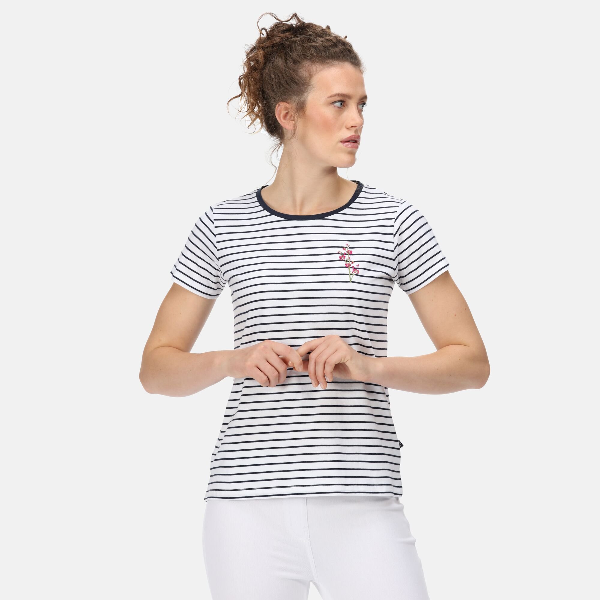 Women's Odalis Stripe T-Shirt | Navy Stripe