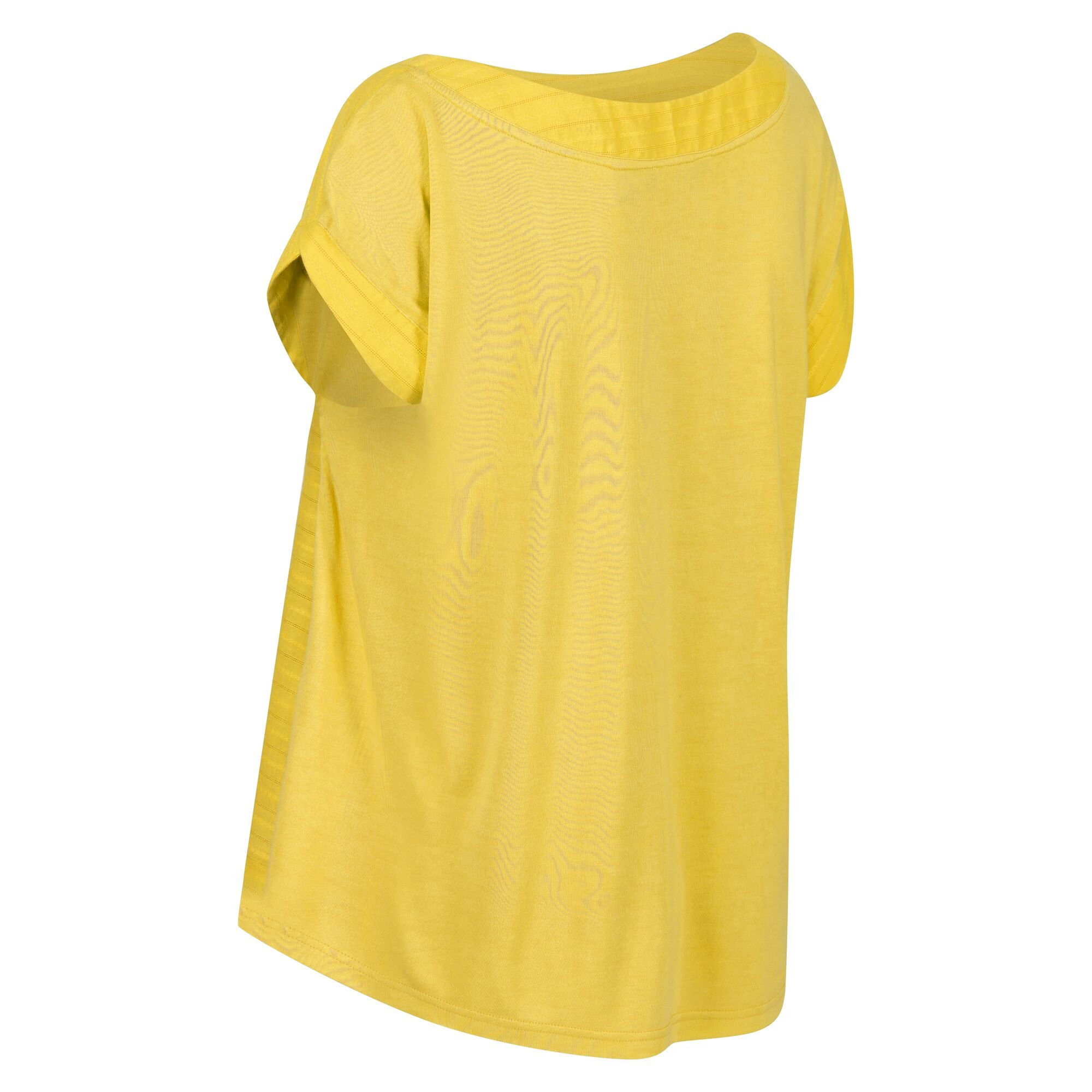 Women's Adine Stripe T-Shirt | Maize Yellow