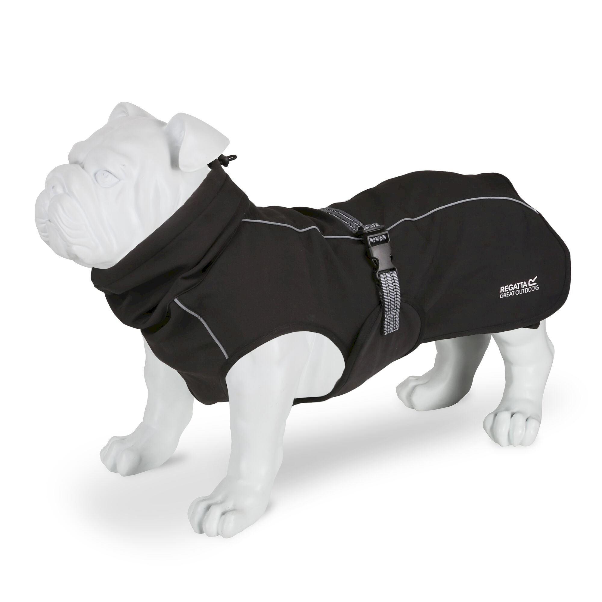 Softshell Dog Coat | Black