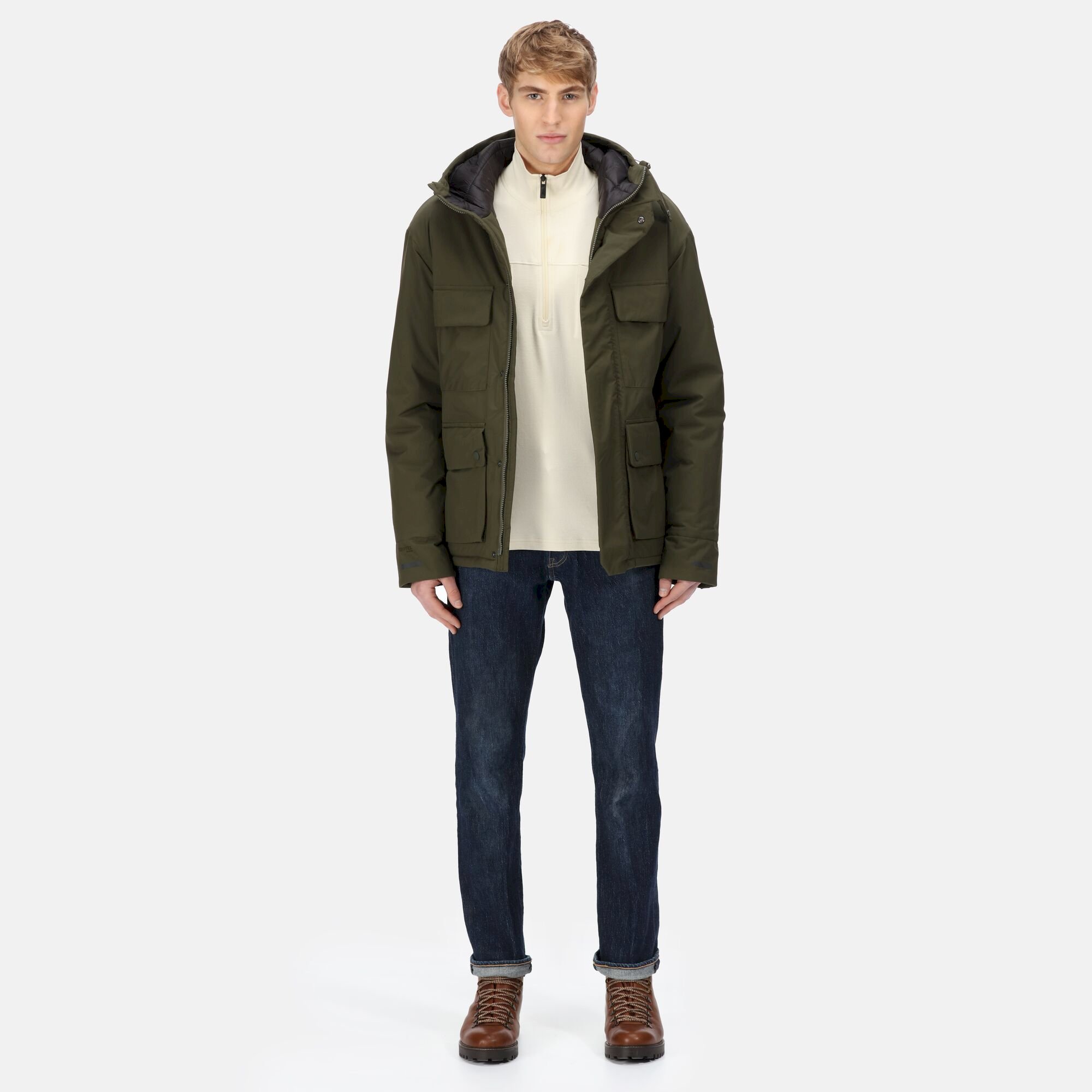Men's Raylan Waterproof Jacket | Dark Khaki