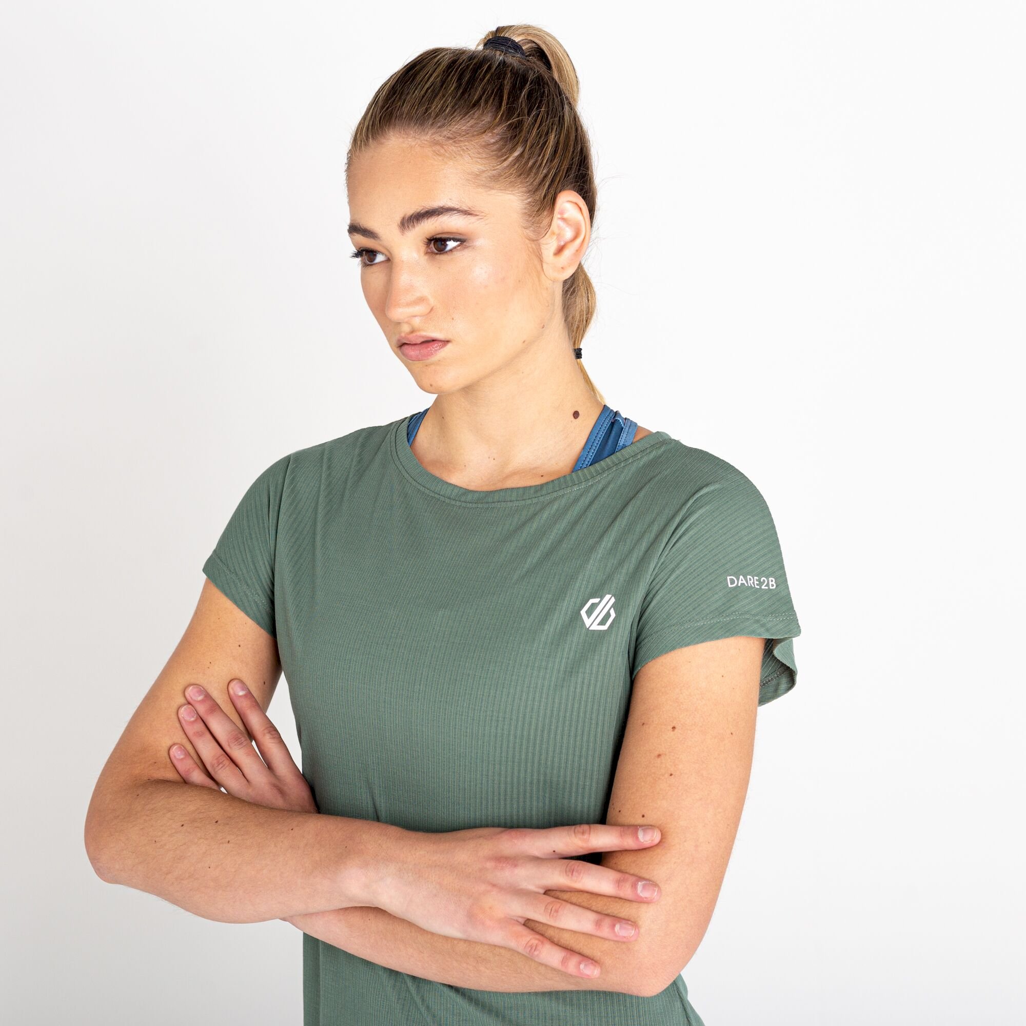 Dare 2b - Women's Breeze By Lightweight Tee | Duck Green