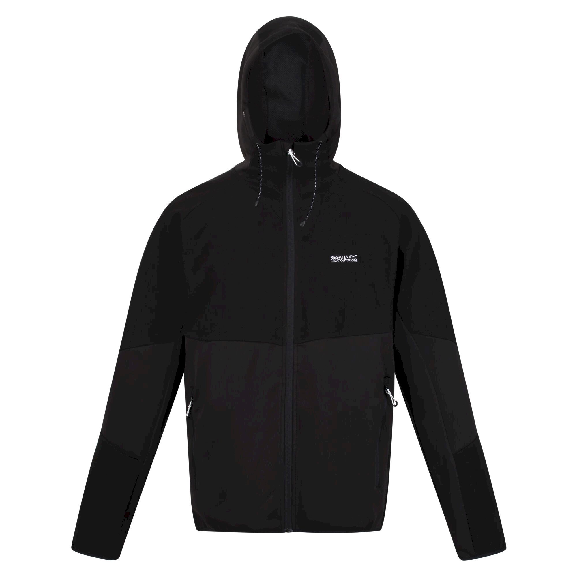 Men's Highton Pro Full Zip Hooded Fleece | Black
