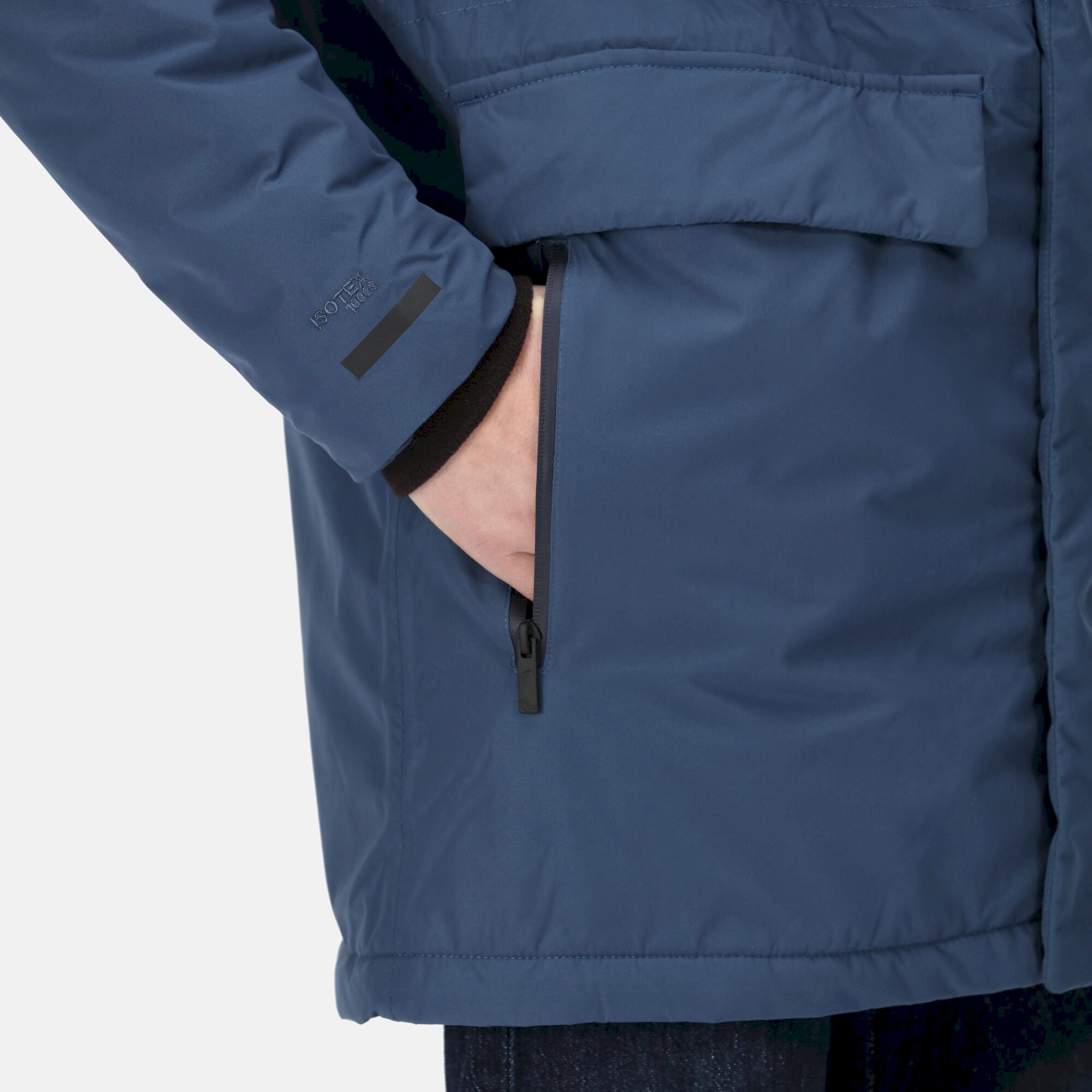 Men's Tavaris Waterproof Parka Jacket | Dark Denim