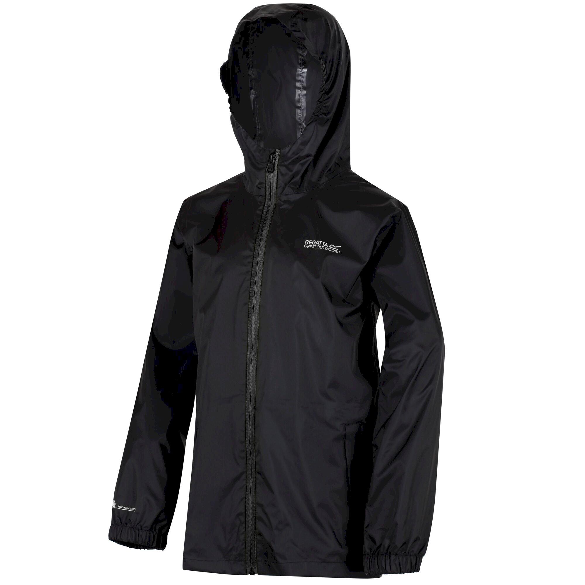 Kids' Pack It Waterproof Packaway Jacket | Black