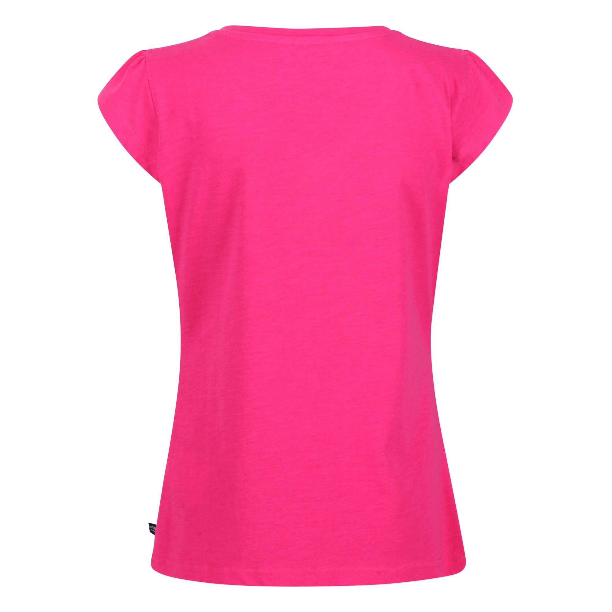 Women's Francine V-Neck T-Shirt | Pink Fusion