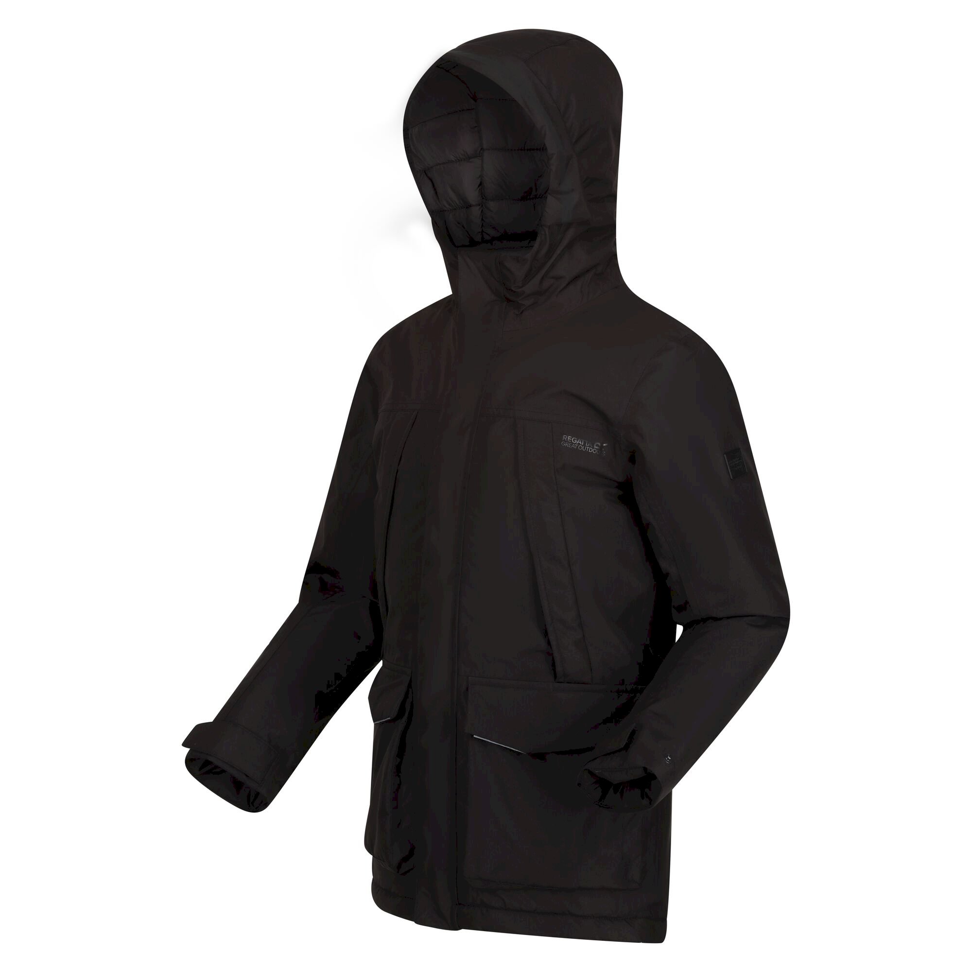 Kids' Paddrick Waterproof Parka Jacket | Black