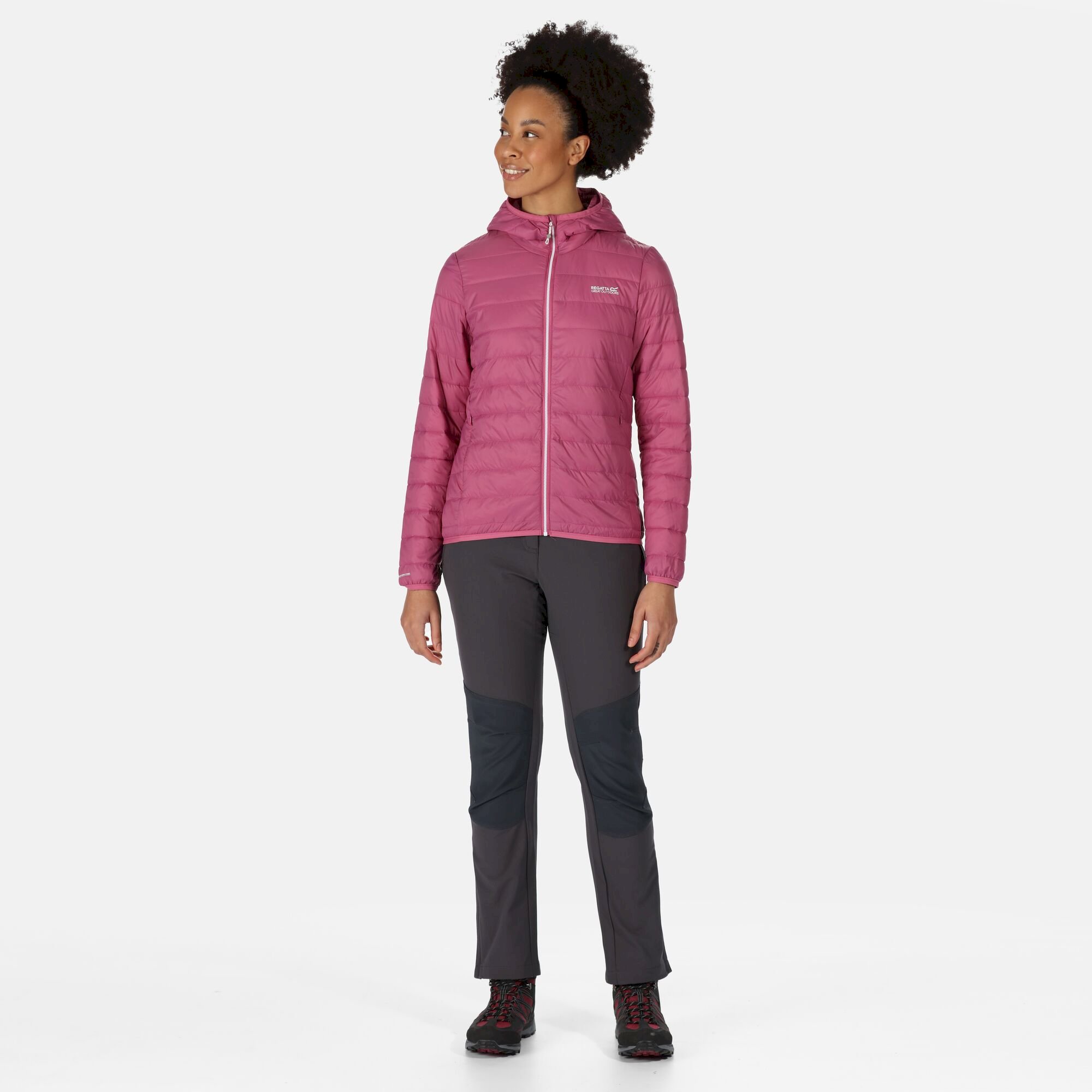 Women's Hooded Hillpack Lightweight Puffer Jacket | Violet