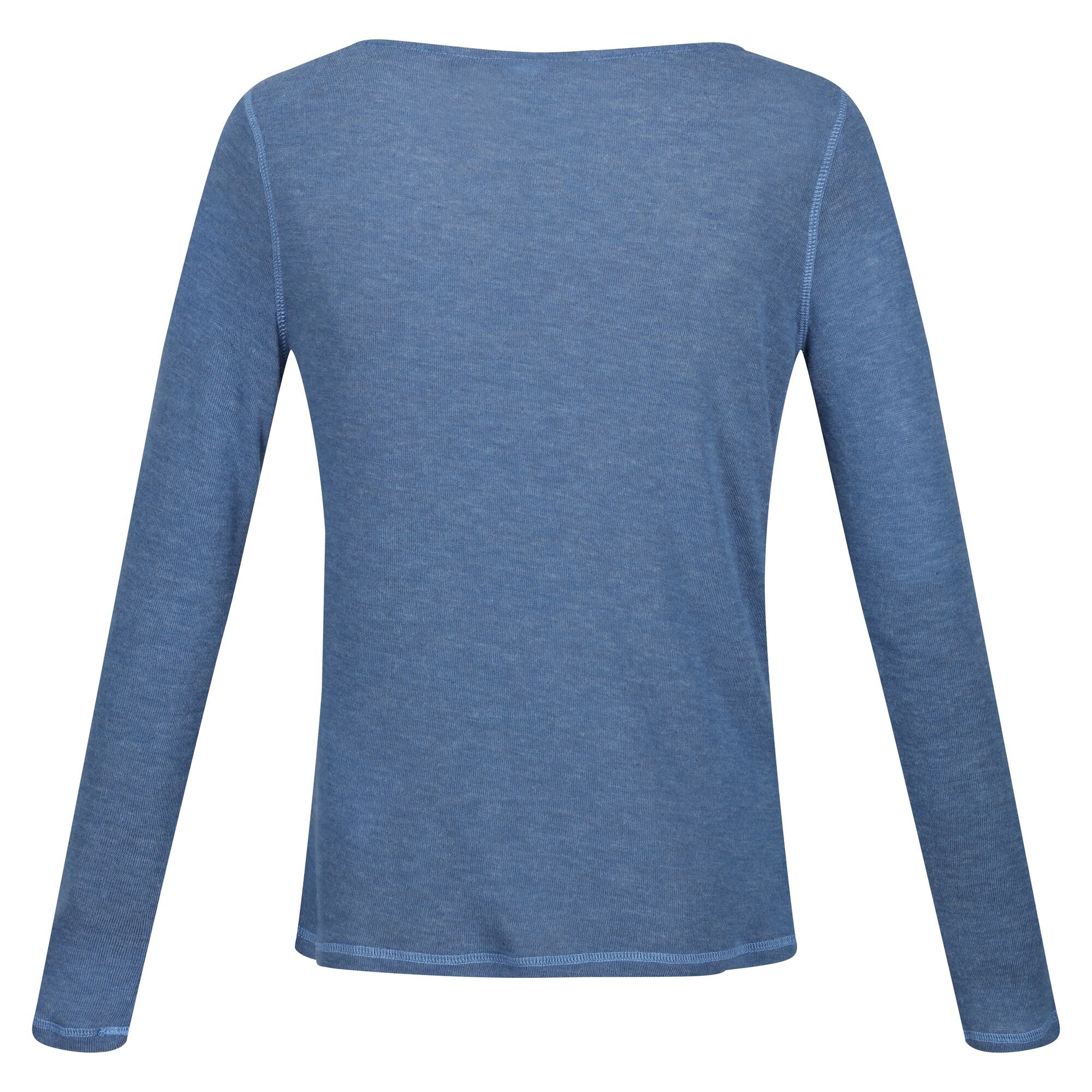 Women's Frayda Cowl Neck Top | Slate Blue