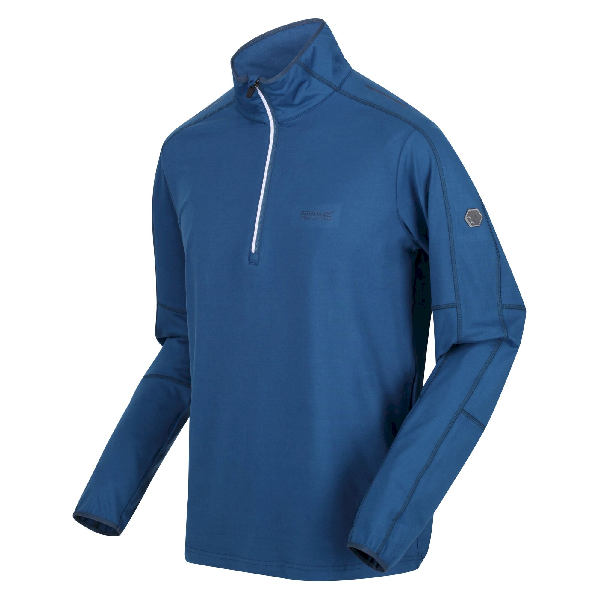 Men's Makhill Half Zip Stretch Midlayer | Dynasty Blue