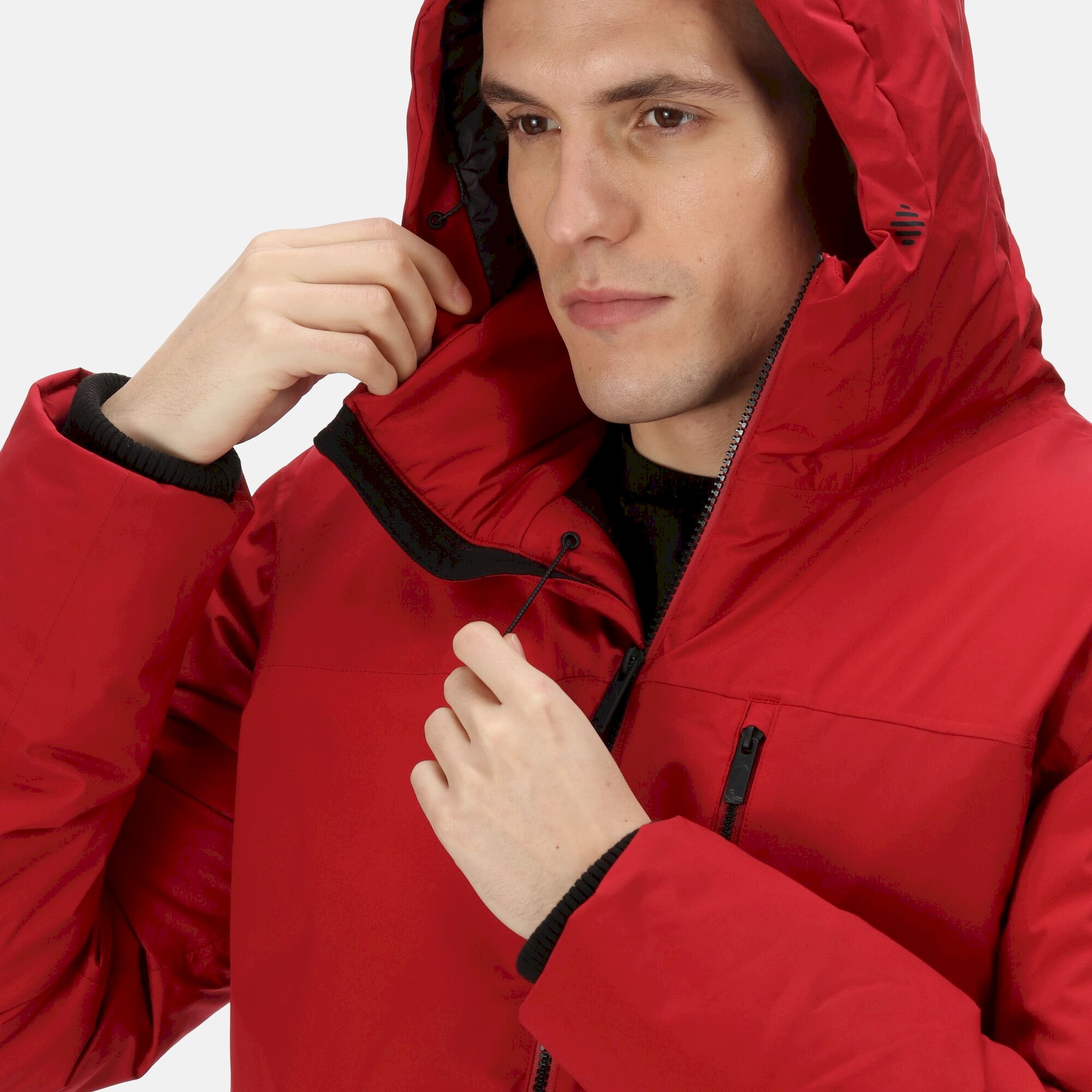 Men's Yewbank II Parka Jacket | Dark Red