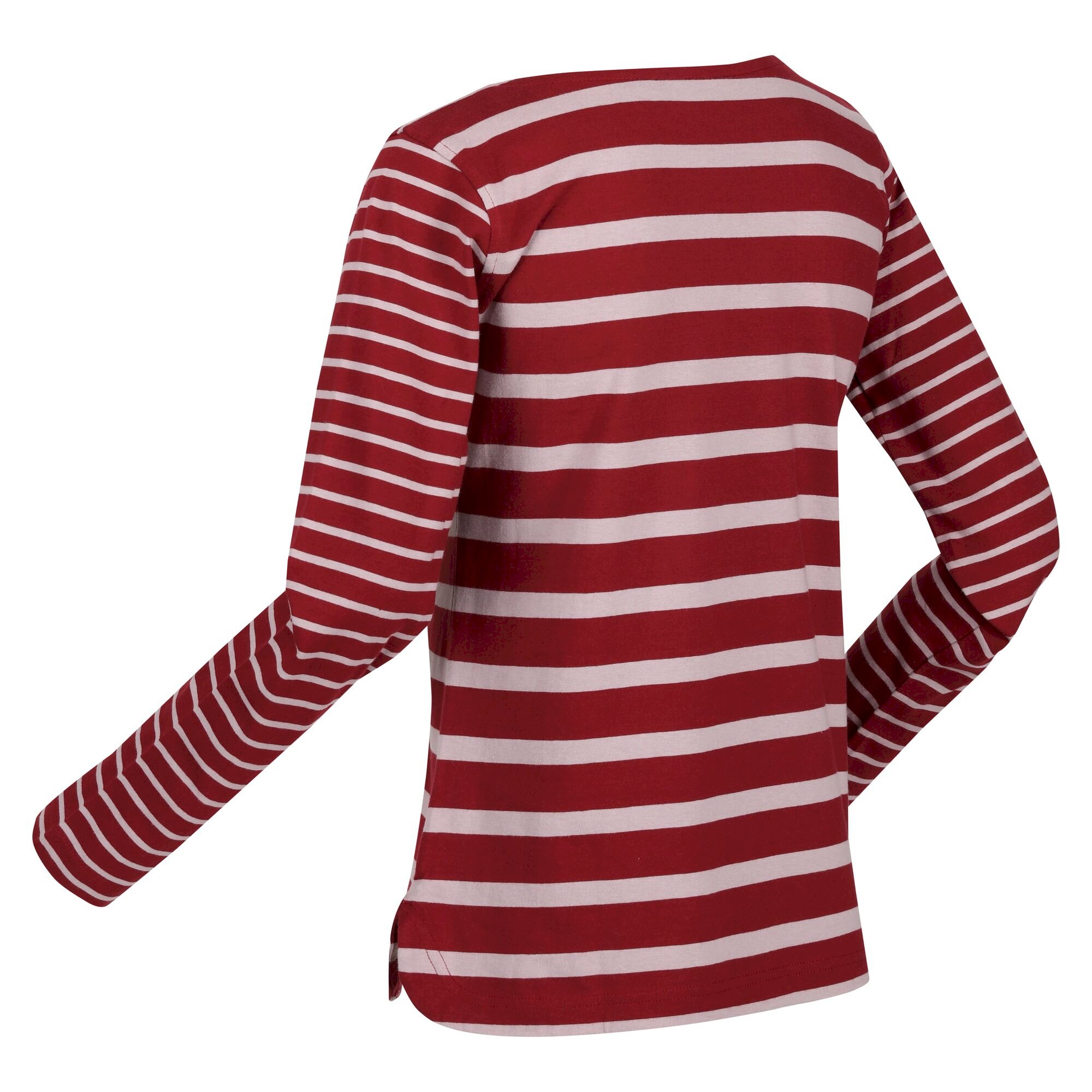 Women's Farida Striped T-Shirt | Cabernet Lilac Chalk