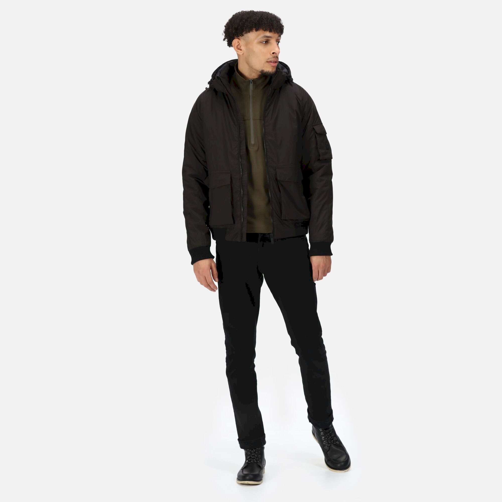 Men's Faizan Waterproof Jacket | Black