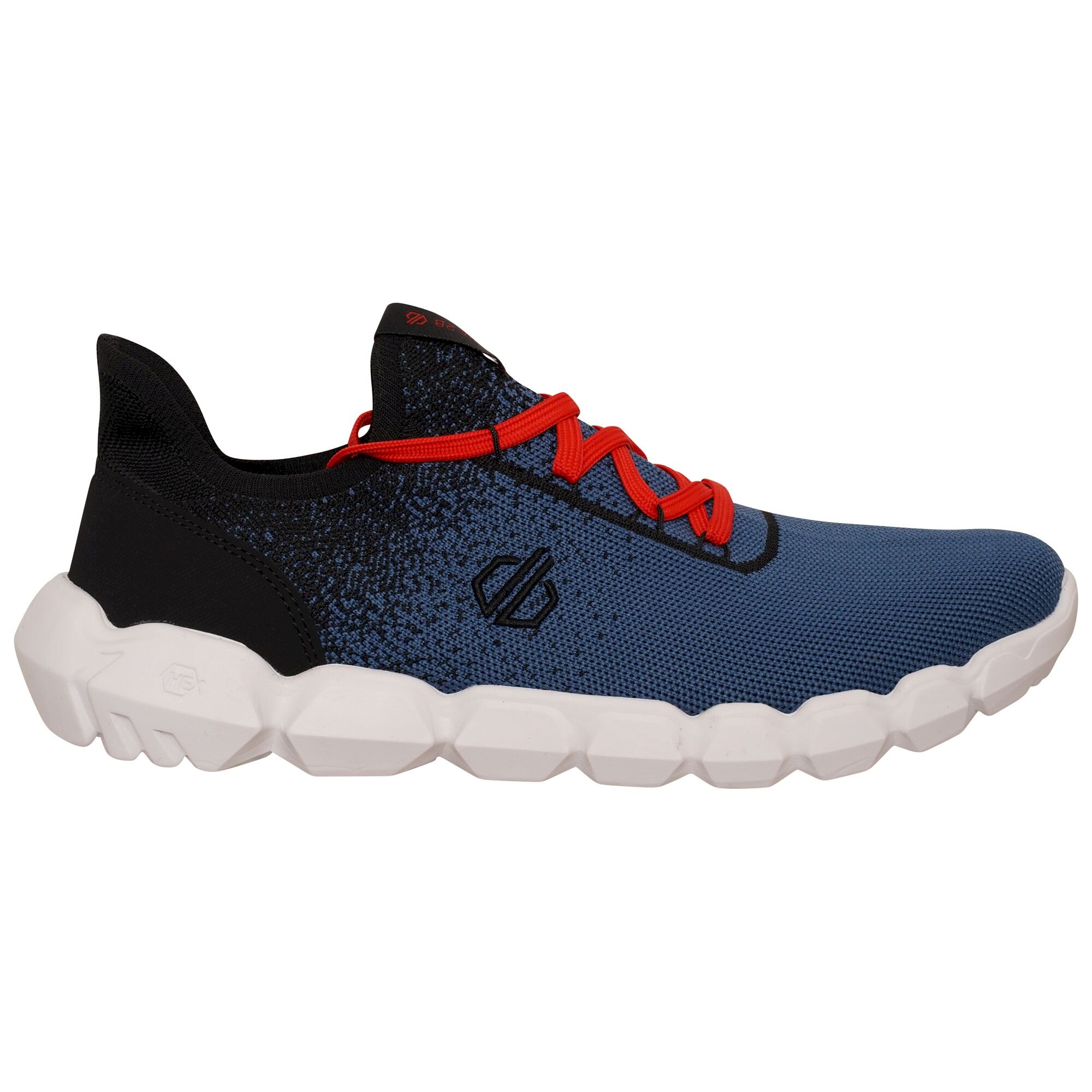 Dare 2b - Men's Hex-At Recycled Trainers | Stellar Blue Burnt Salmon
